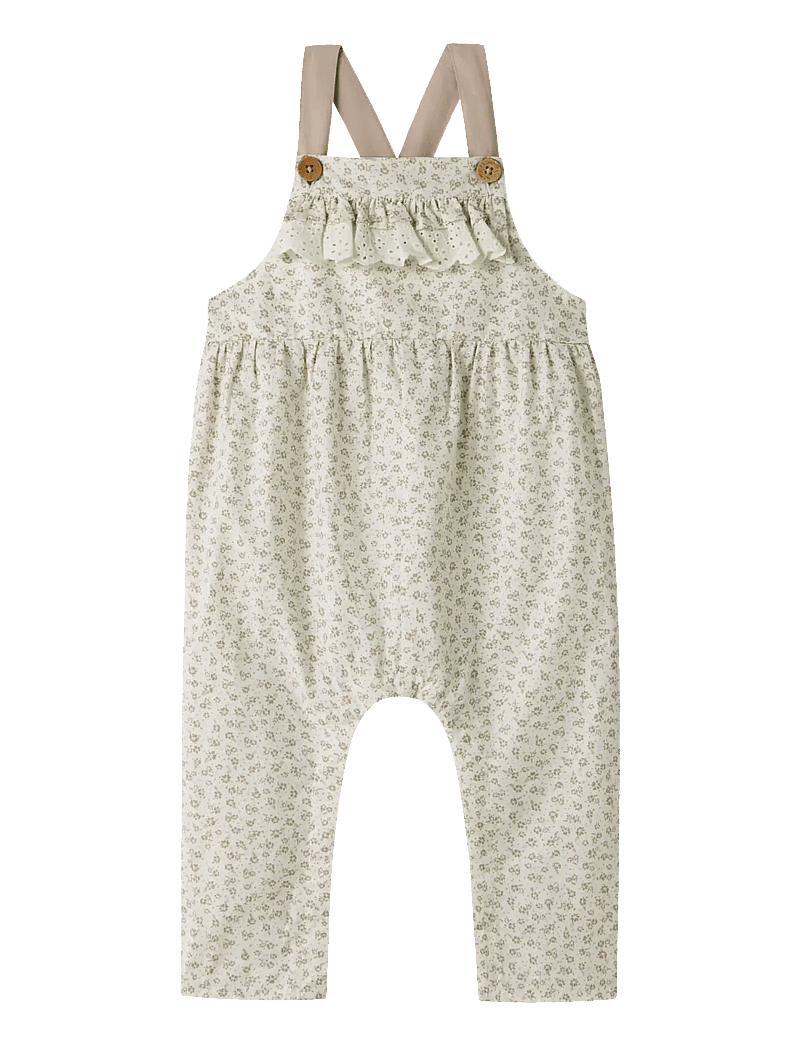 Lil'Atelier - NBFFJOLA LOOSE OVERALL LIL - jumpsuits - coconut milk - 0