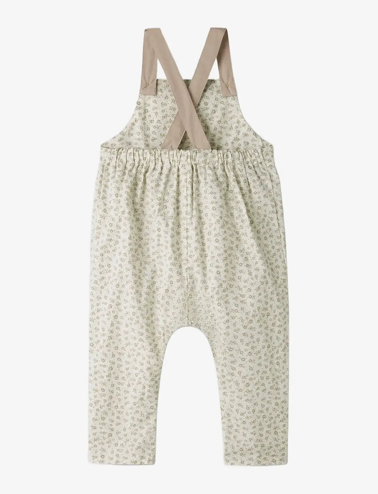 Lil'Atelier - NBFFJOLA LOOSE OVERALL LIL - jumpsuits - coconut milk - 1