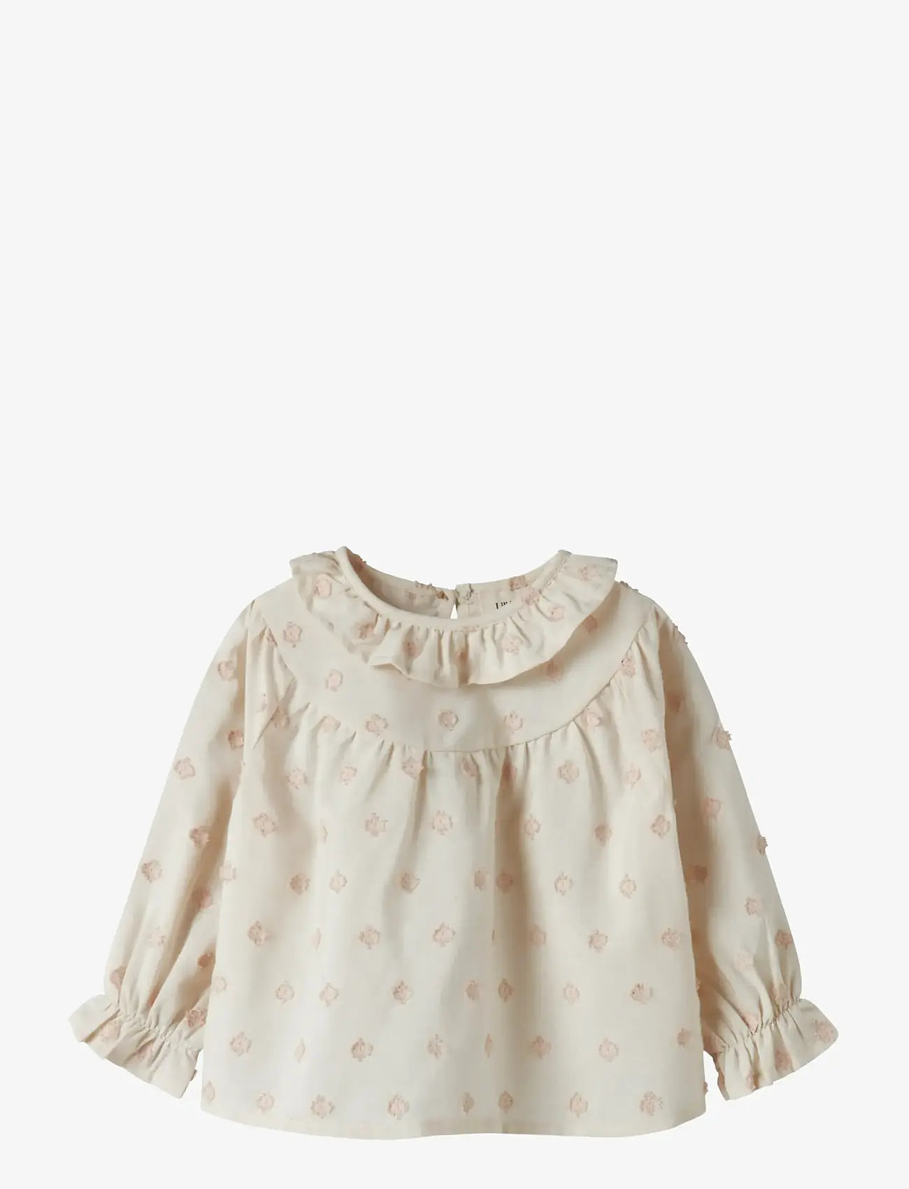 Lil'Atelier - NBFNETHE LS LOOSE SHIRT LIL - bluser & tunikaer - pastel parchment - 0