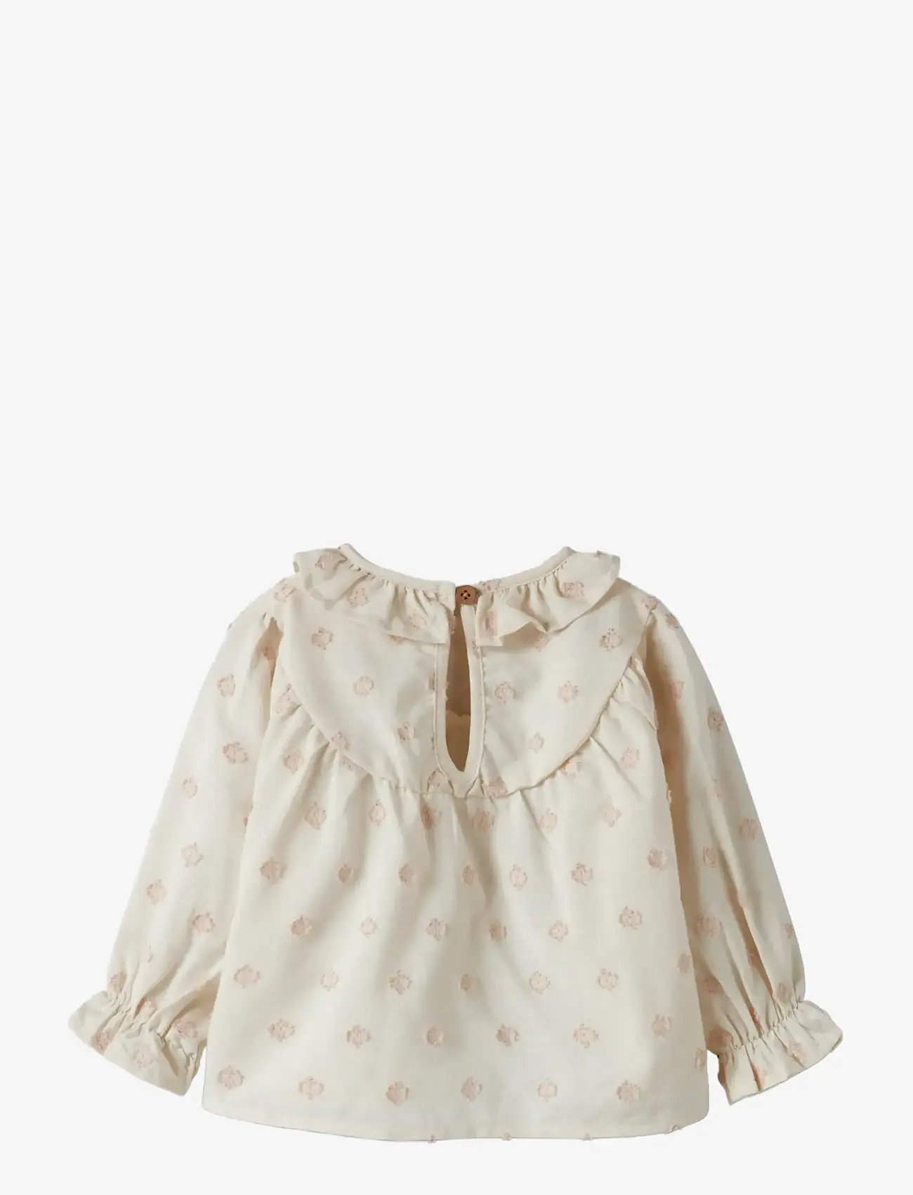 Lil'Atelier - NBFNETHE LS LOOSE SHIRT LIL - bluser & tunikaer - pastel parchment - 1