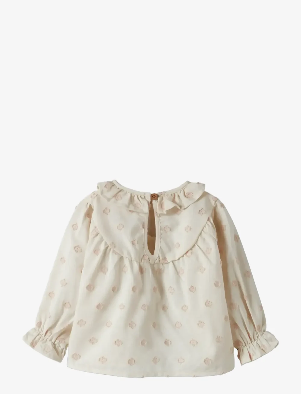 Lil'Atelier - NBFNETHE LS LOOSE SHIRT LIL - blouses & tunics - pastel parchment - 1