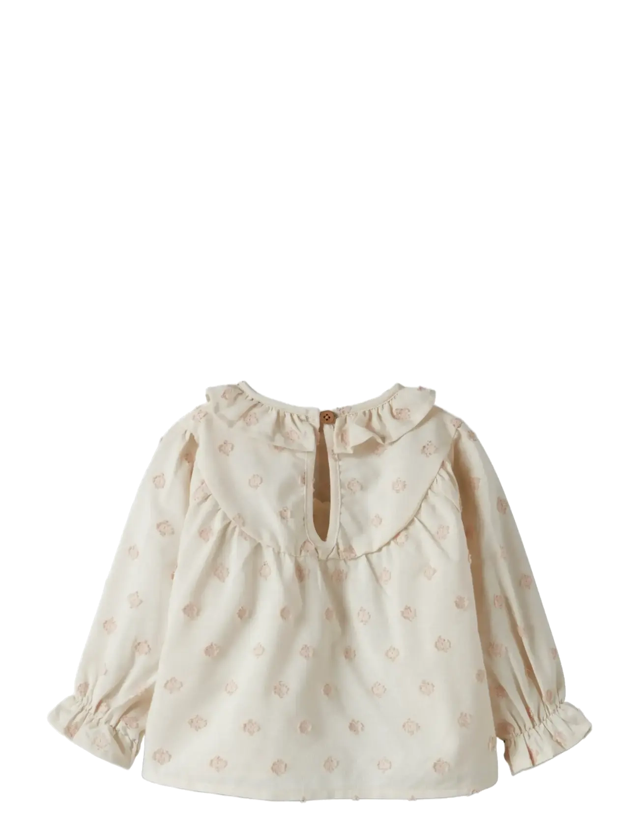 Lil'Atelier - NBFNETHE LS LOOSE SHIRT LIL - chemisiers & tuniques - pastel parchment - 2