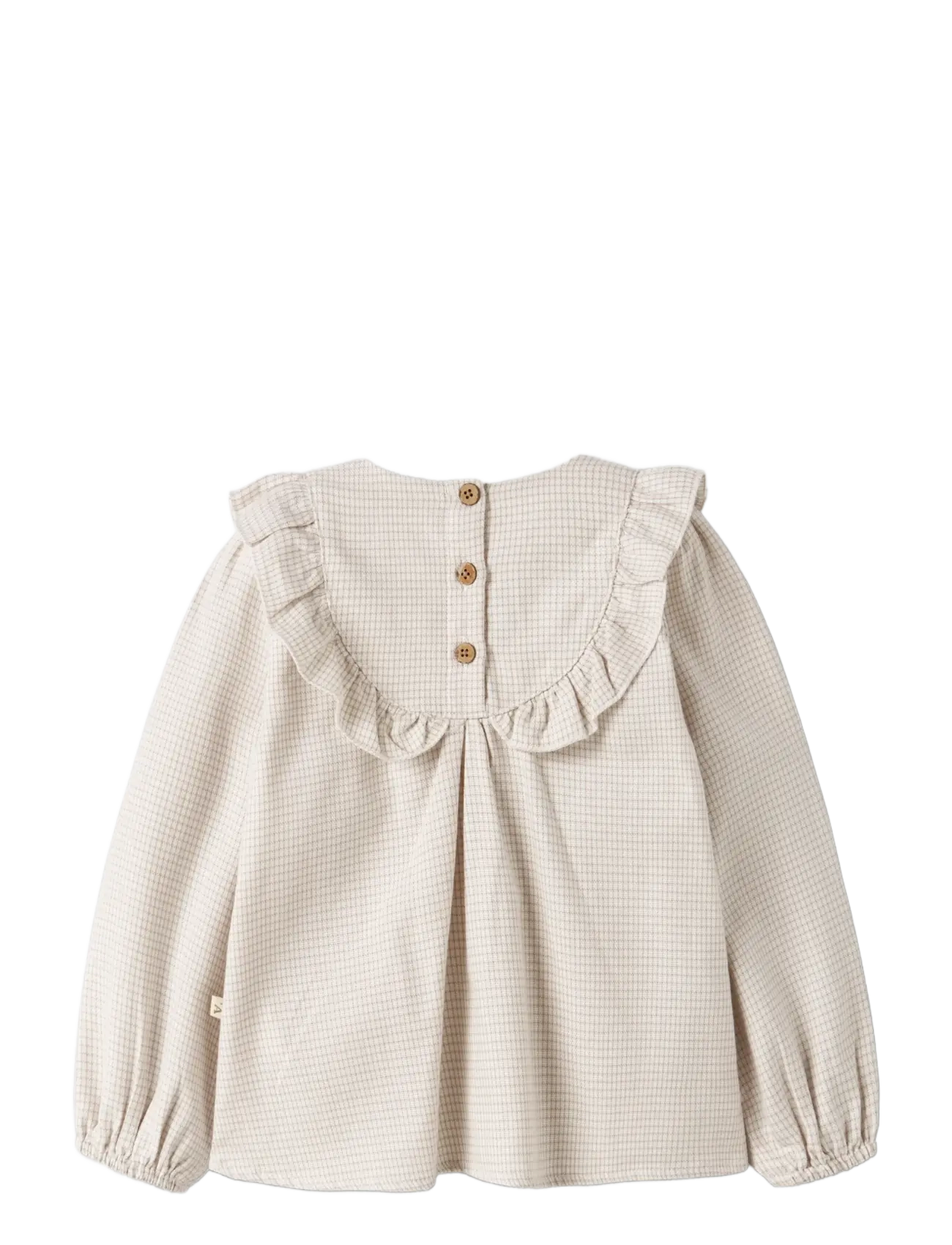 Lil'Atelier - NMFFOLEY LS LOOSE SHIRT LIL - blusen & tuniken - coconut milk - 1