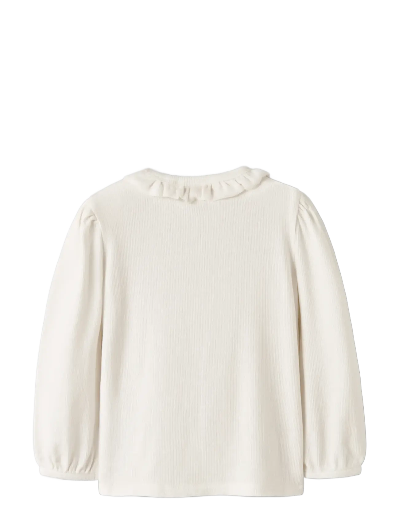 Lil'Atelier - NMFFRIJO LS SLIM TOP LIL - coconut milk - 1