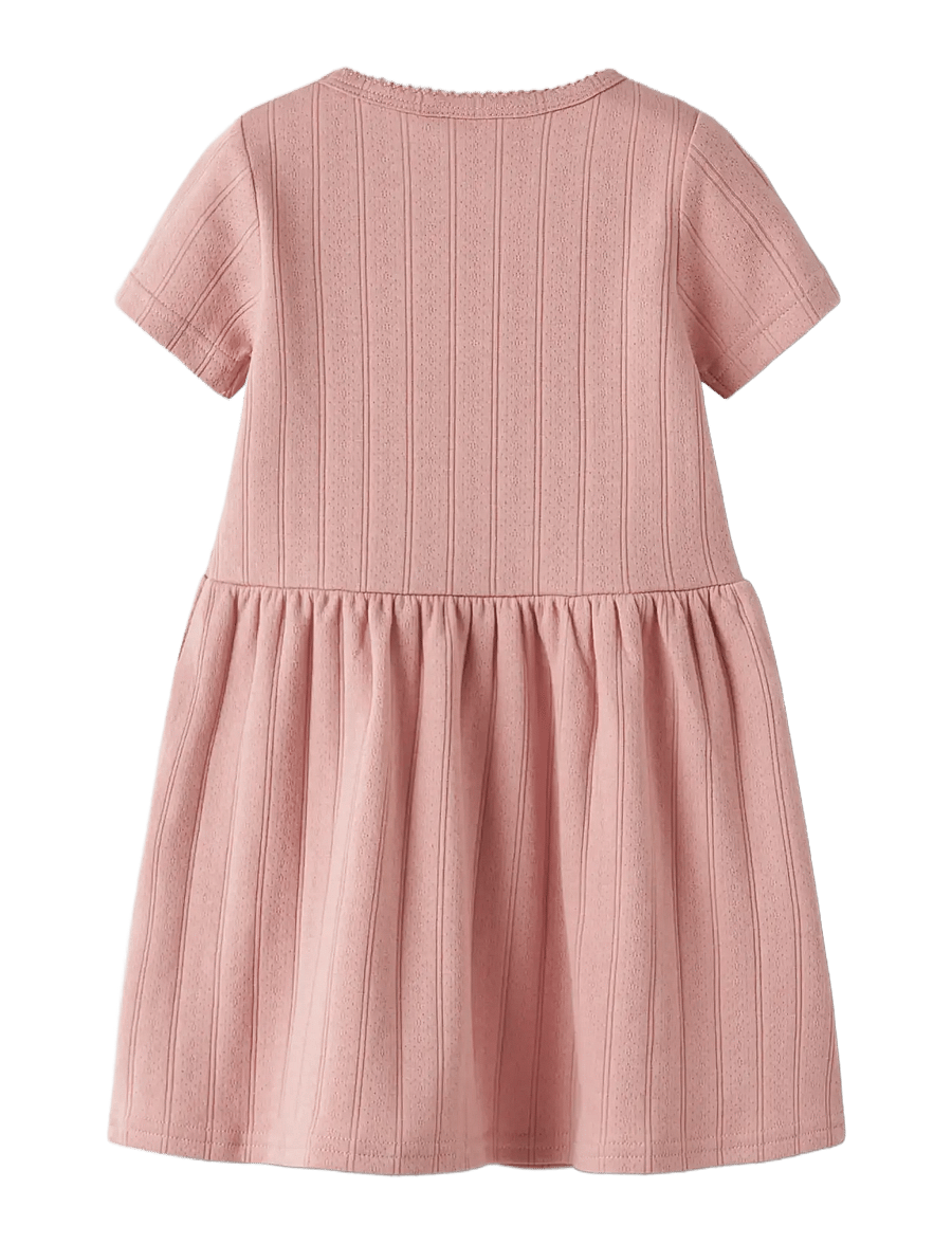 Lil'Atelier - NMFFALINA SS DRESS LIL - kurzärmelige freizeitkleider - misty rose - 1