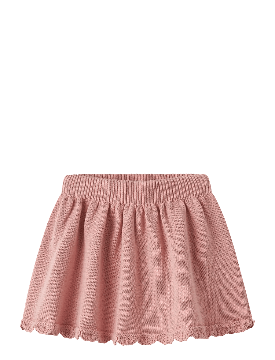 Lil'Atelier - NMFFABIOLA KNIT SKIRT LIL - trumpi sijonai - misty rose - 0