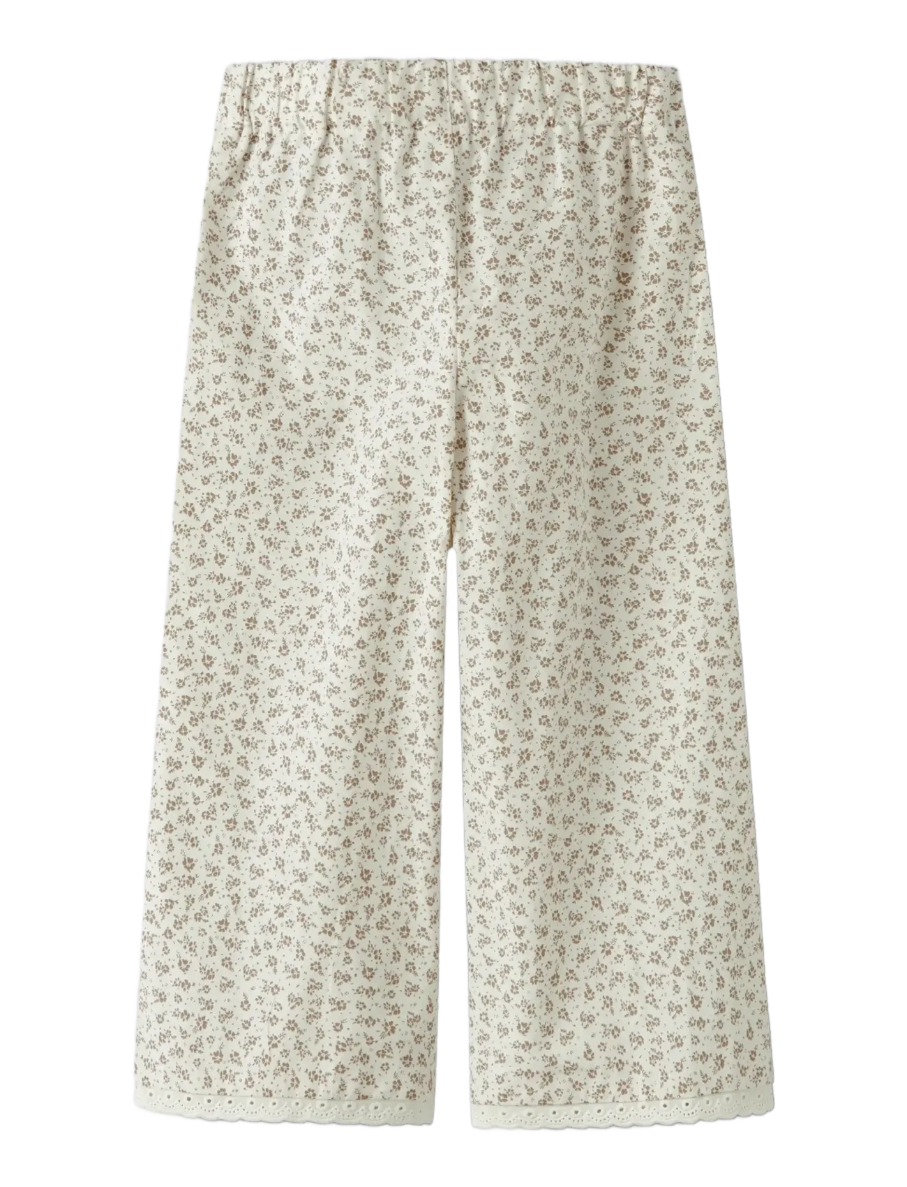 Lil'Atelier - NMFFJOLA WIDE ANCLE PANT LIL - coconut milk - 1