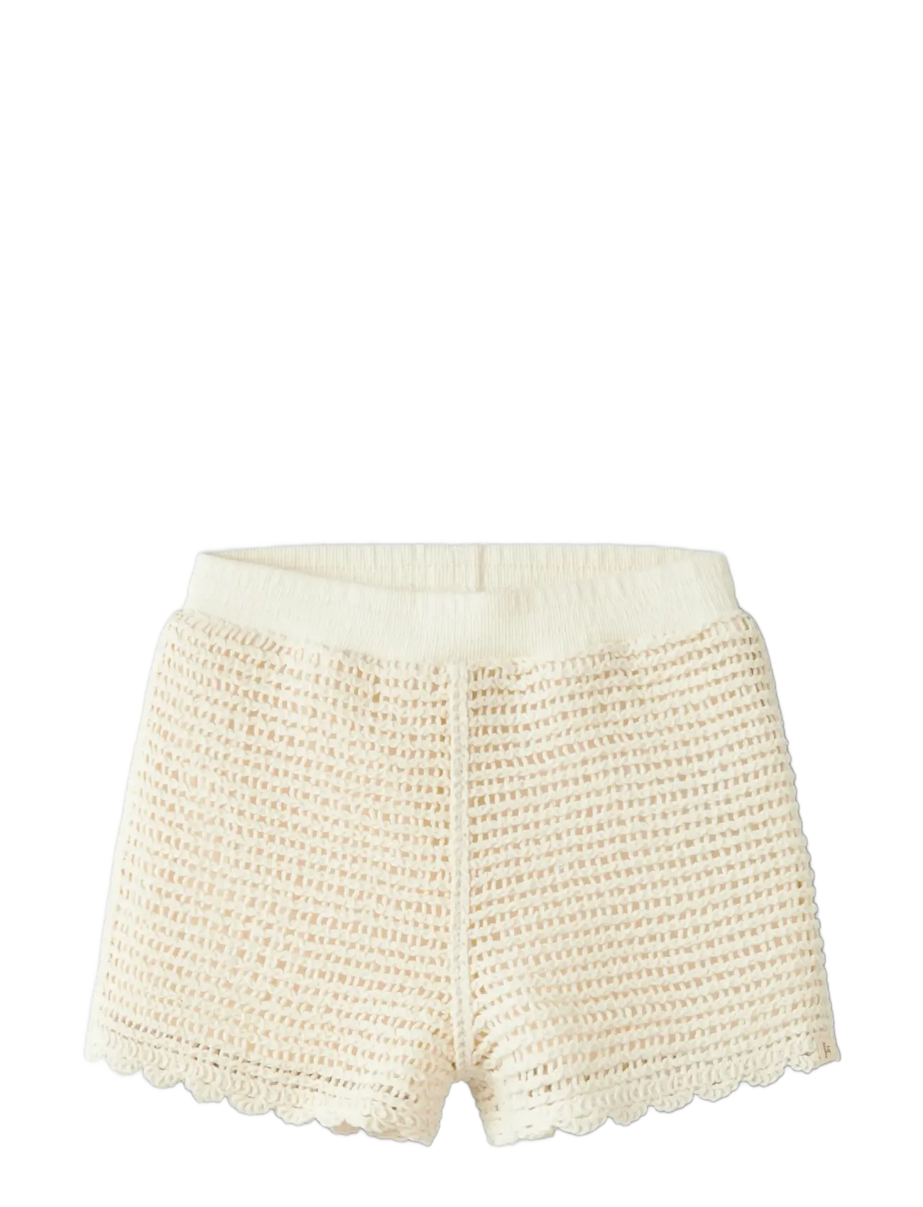 Lil'Atelier - NMFFLORA KNIT SHORTS LIL - shorts - coconut milk - 2