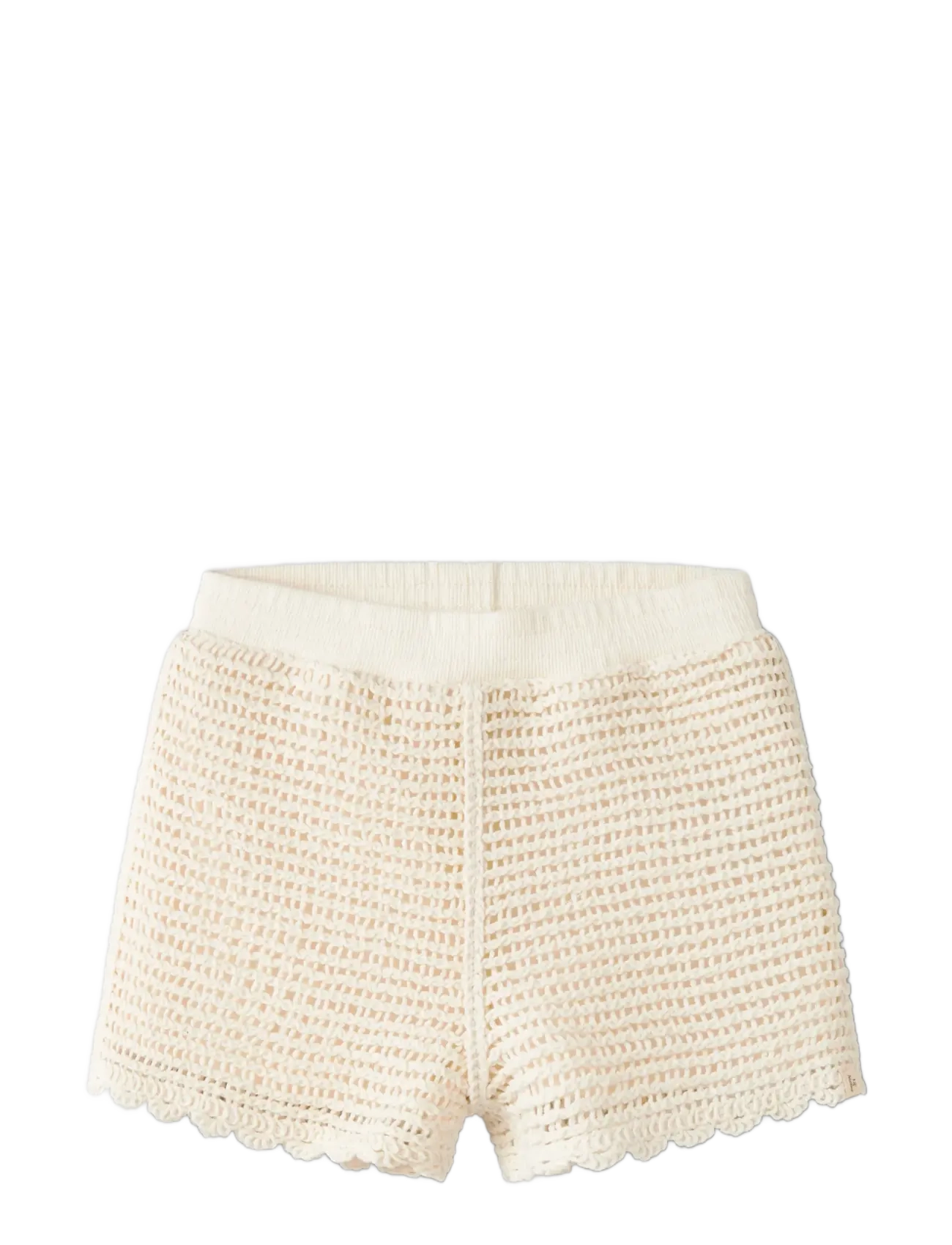 Lil'Atelier - NMFFLORA KNIT SHORTS LIL - shorts - coconut milk - 3