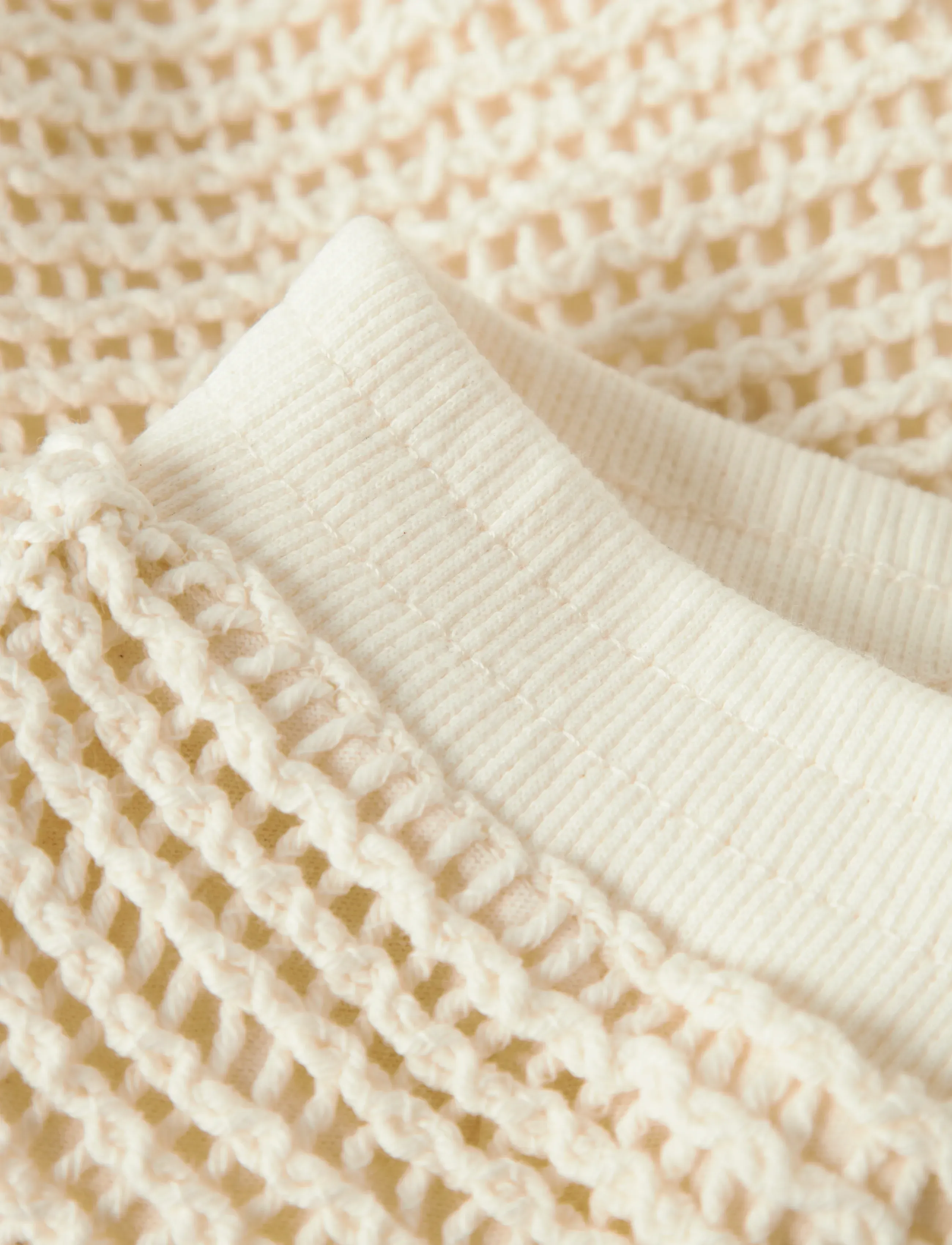 Lil'Atelier - NMFFLORA KNIT SHORTS LIL - rennot shortsit - coconut milk - 4