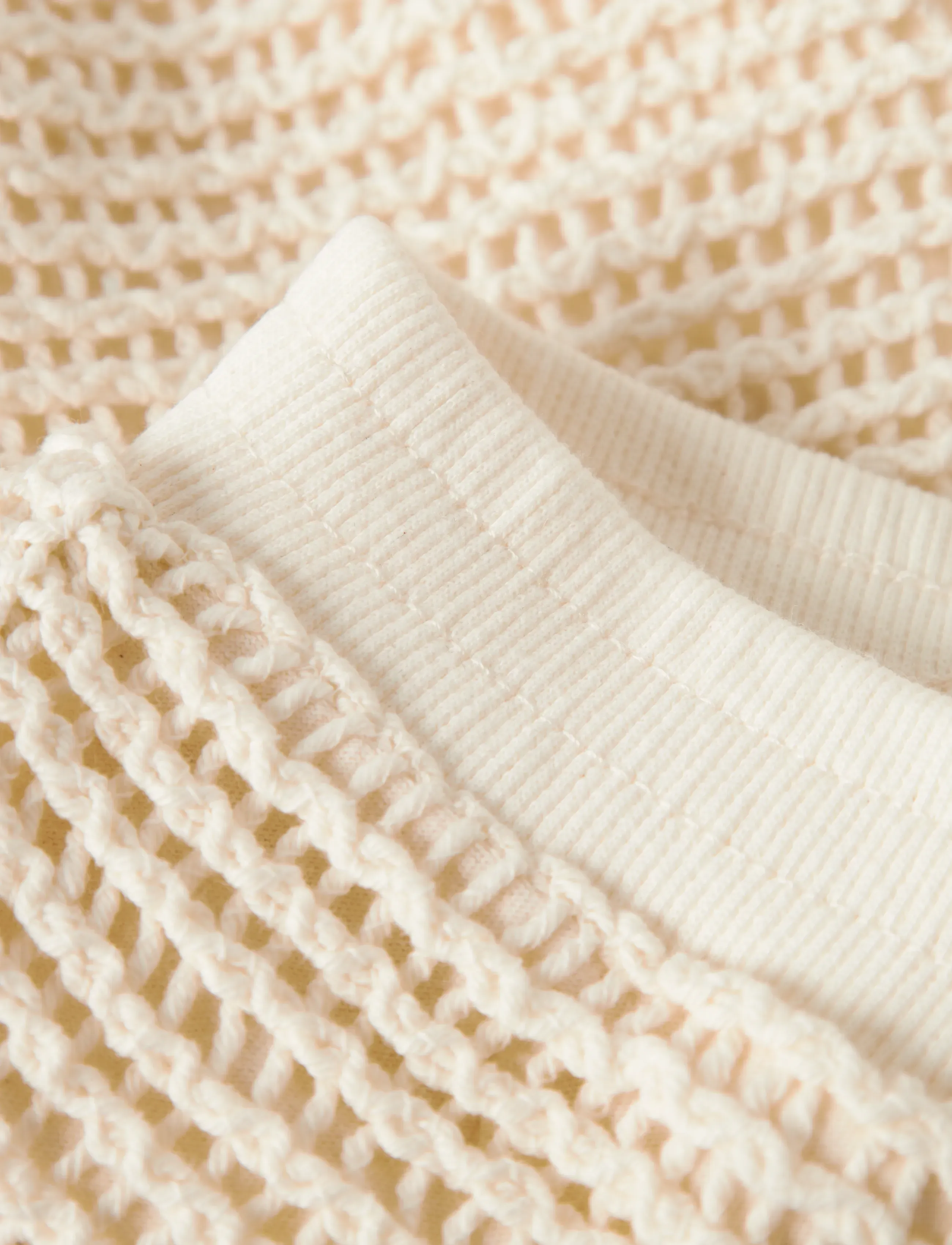 Lil'Atelier - NMFFLORA KNIT SHORTS LIL - shorts - coconut milk - 5