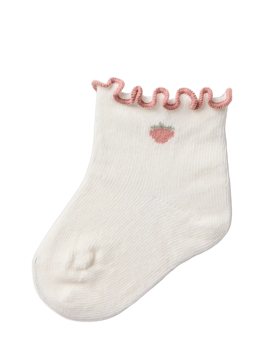 Lil'Atelier - NBFFIDUCIA SOCK LIL - baby-socken - coconut milk - 0