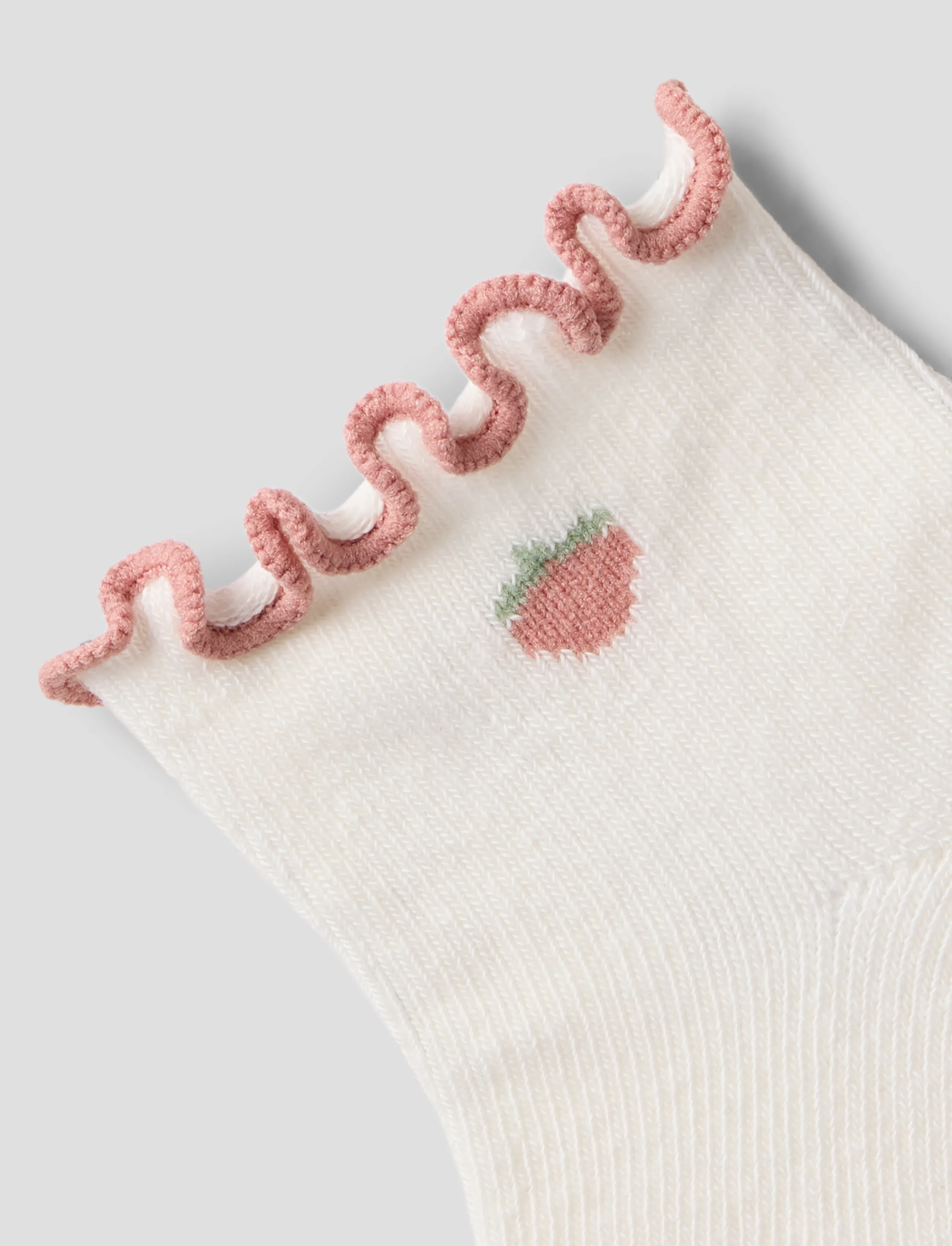 Lil'Atelier - NBFFIDUCIA SOCK LIL - sügisesed riided - coconut milk - 1
