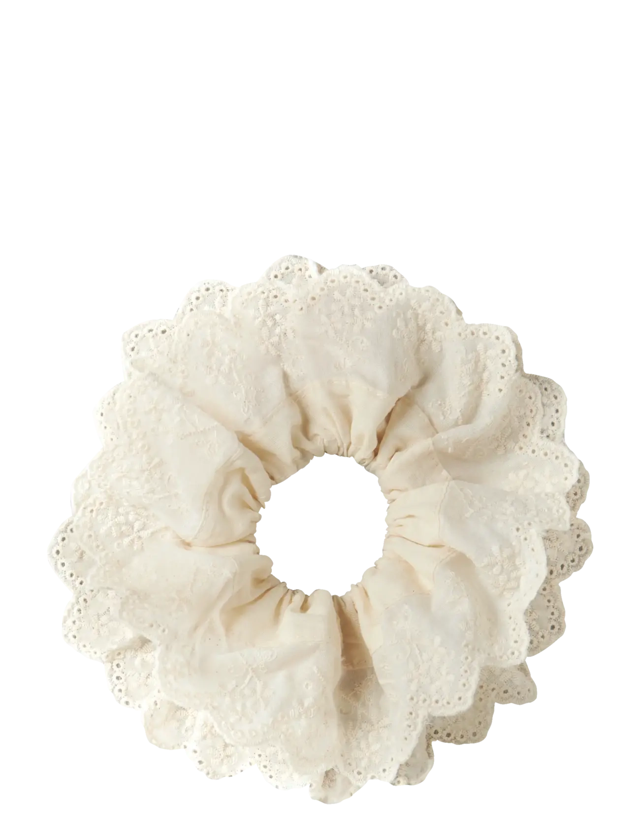 Lil'Atelier NMFACC-FRIDA HAIR SCRUNCHIE LIL - Accessories - COCONUT MILK / cream