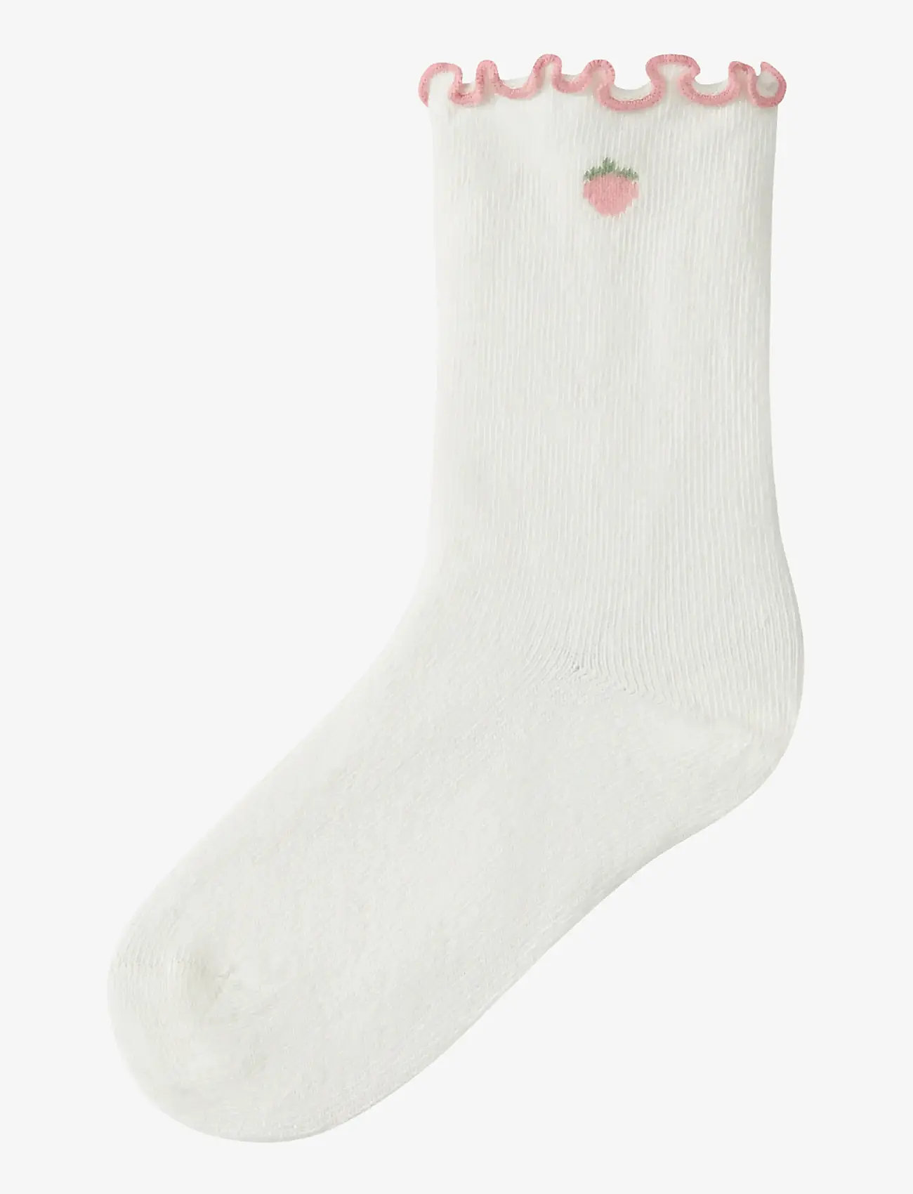 Lil'Atelier - NMFFIDUCIA SOCK LIL - socks - coconut milk - 0