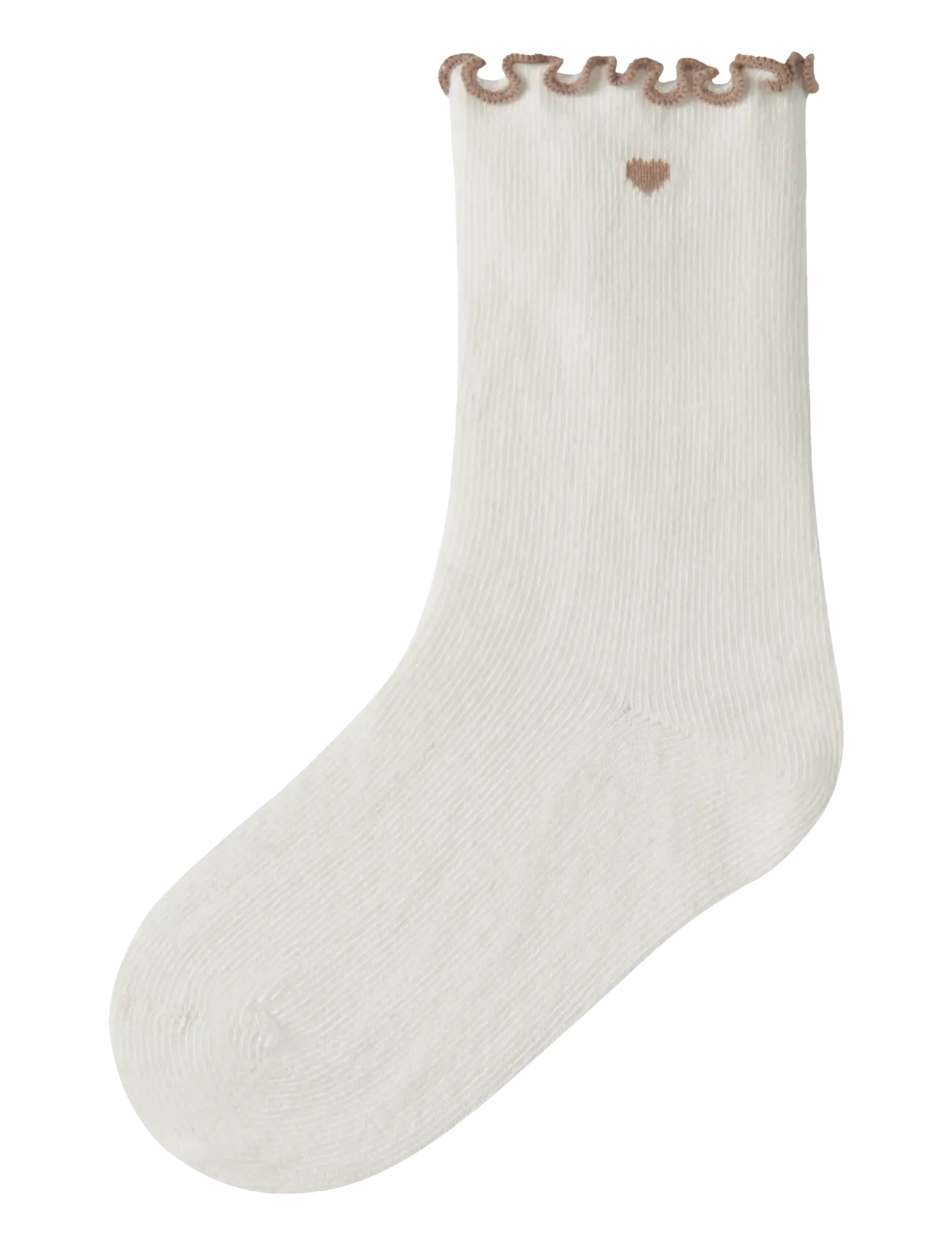 Lil'Atelier NMFFIDUCIA SOCK LIL - Lil'Atelier - COCONUT MILK / cream