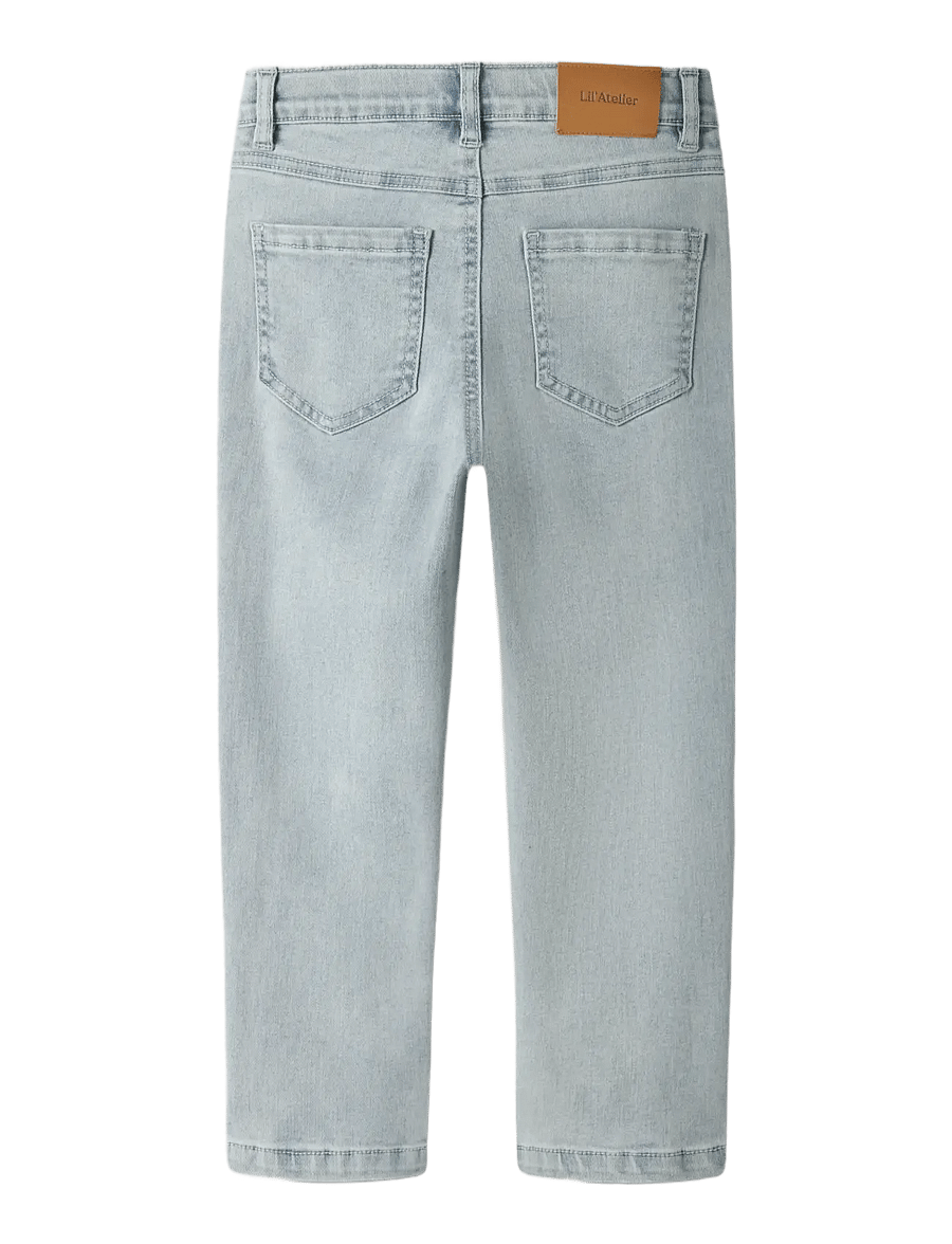 Lil'Atelier - NMFFRANCES LOOSE JEANS 7722-FN LIL - alt laienevad teksad - light blue denim - 1