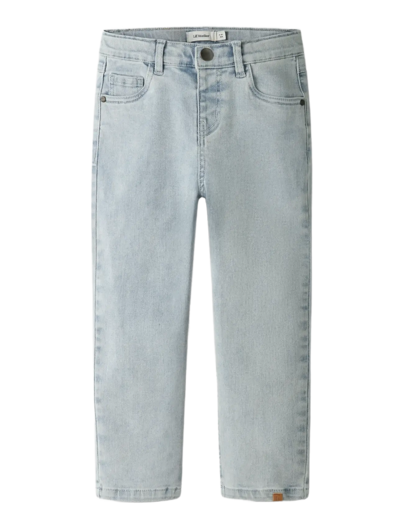 Lil'Atelier - NMFFRANCES LOOSE JEANS 7722-FN LIL - alt laienevad teksad - light blue denim - 2