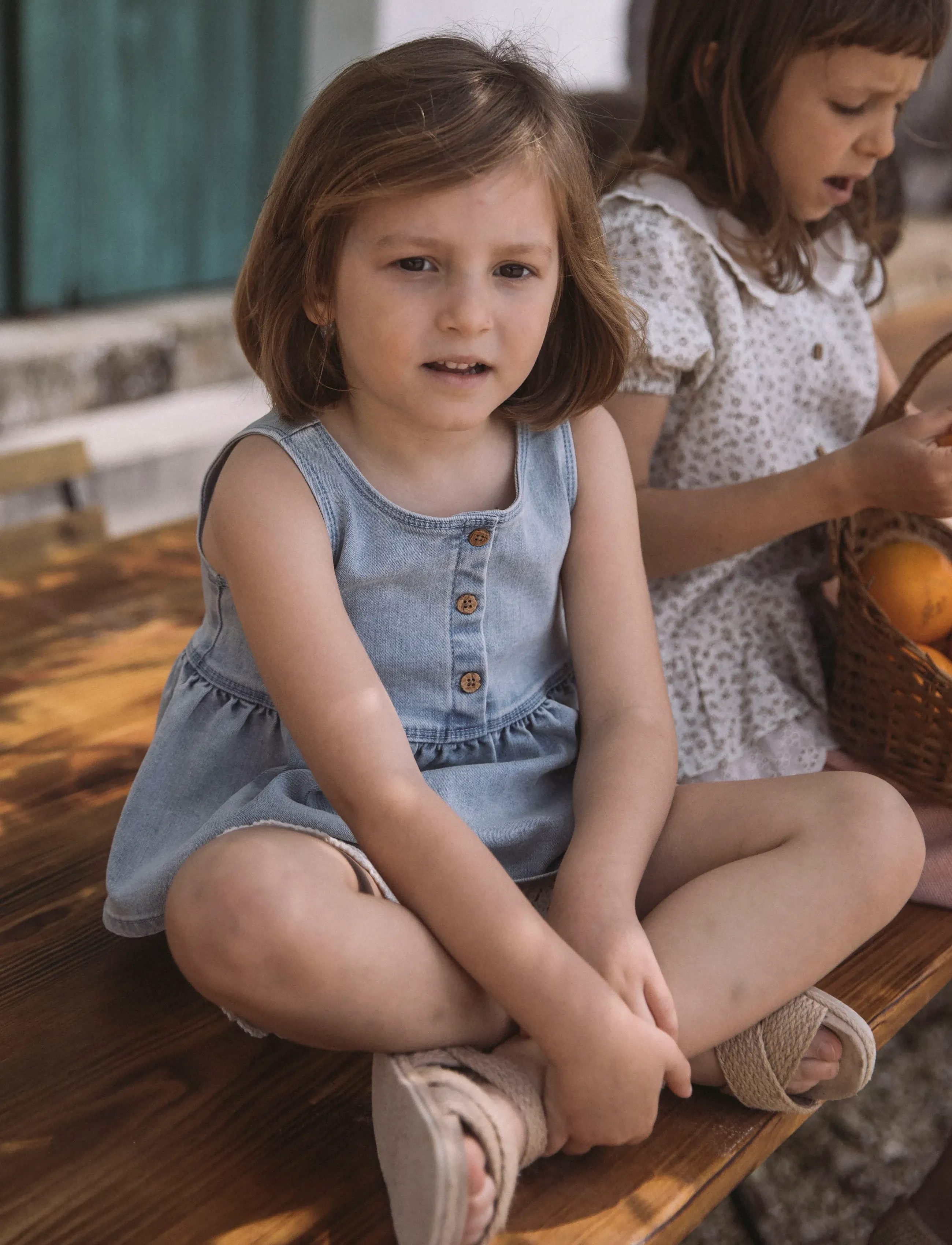 Lil'Atelier - NMFFRANCES SL LOOSE TOP 7722-FN LIL - palaidinės ir tunikos - light blue denim - 3