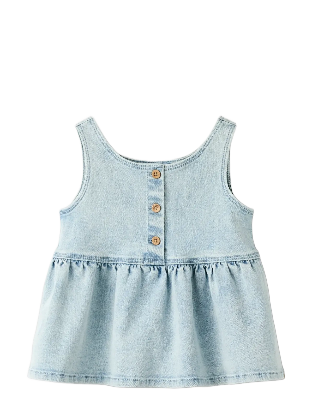 Lil'Atelier - NMFFRANCES SL LOOSE TOP 7722-FN LIL - chemisiers & tuniques - light blue denim - 2