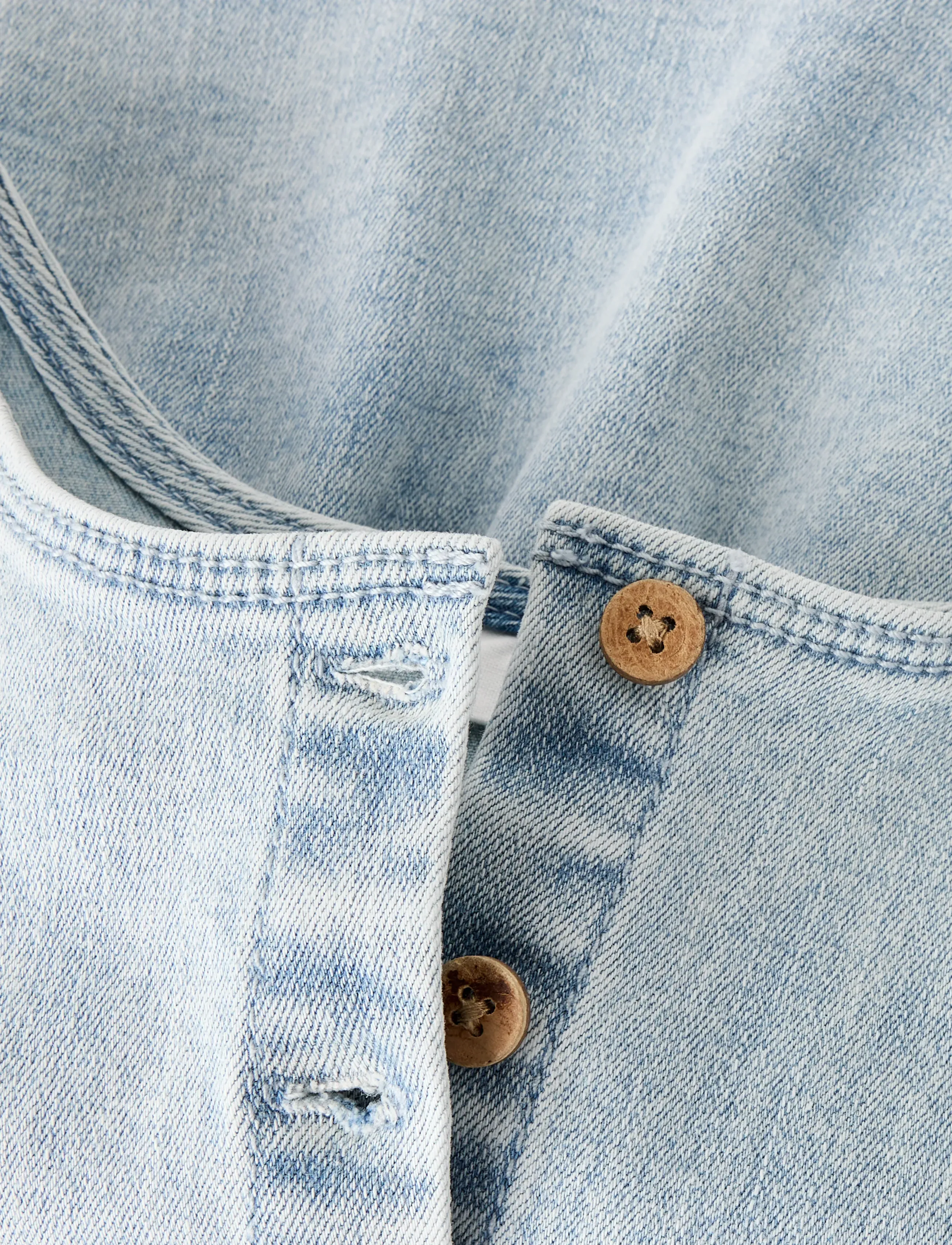 Lil'Atelier - NMFFRANCES SL LOOSE TOP 7722-FN LIL - blusar & tunikor - light blue denim - 3