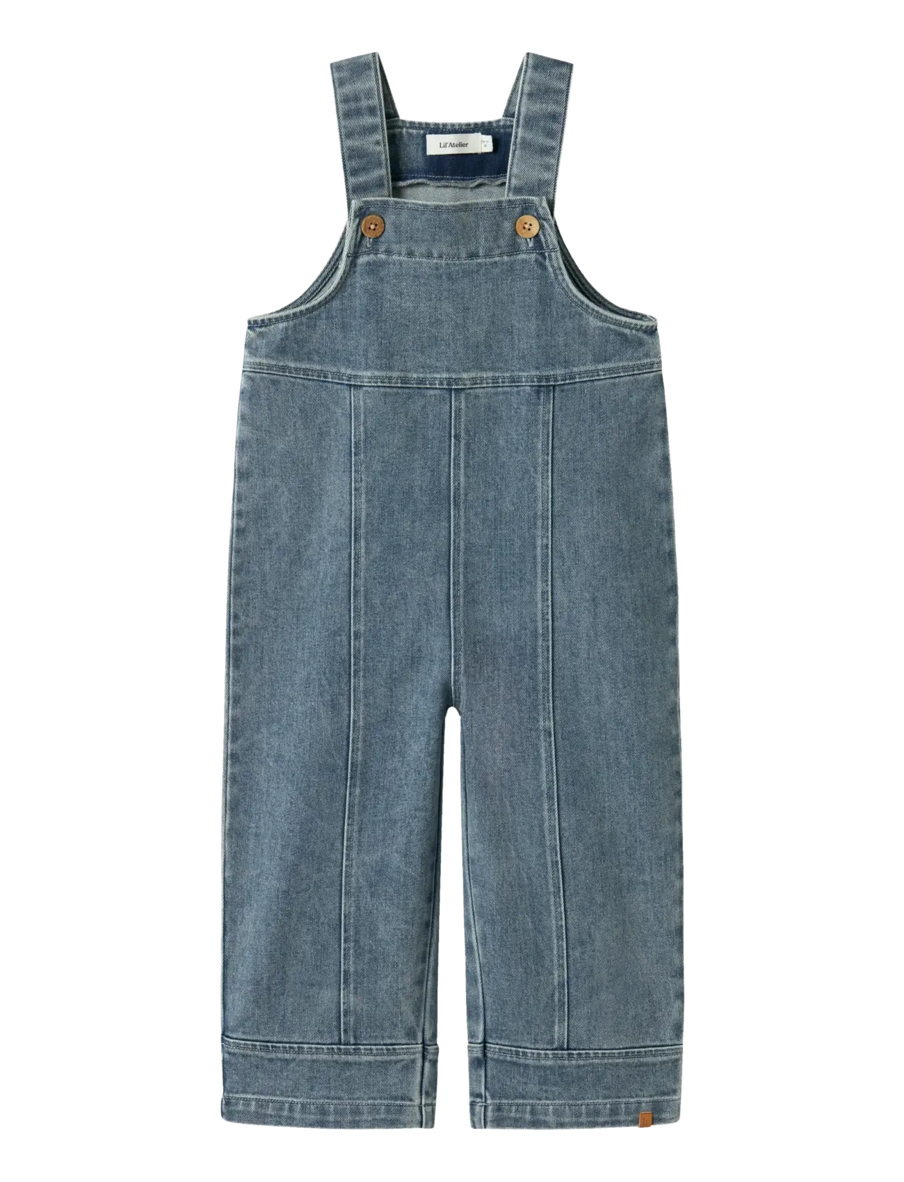 Lil'Atelier NMFDAMLA LOOSE DNM OVERALL 5566-DX LIL - Buksedragter - MEDIUM BLUE DENIM / blue