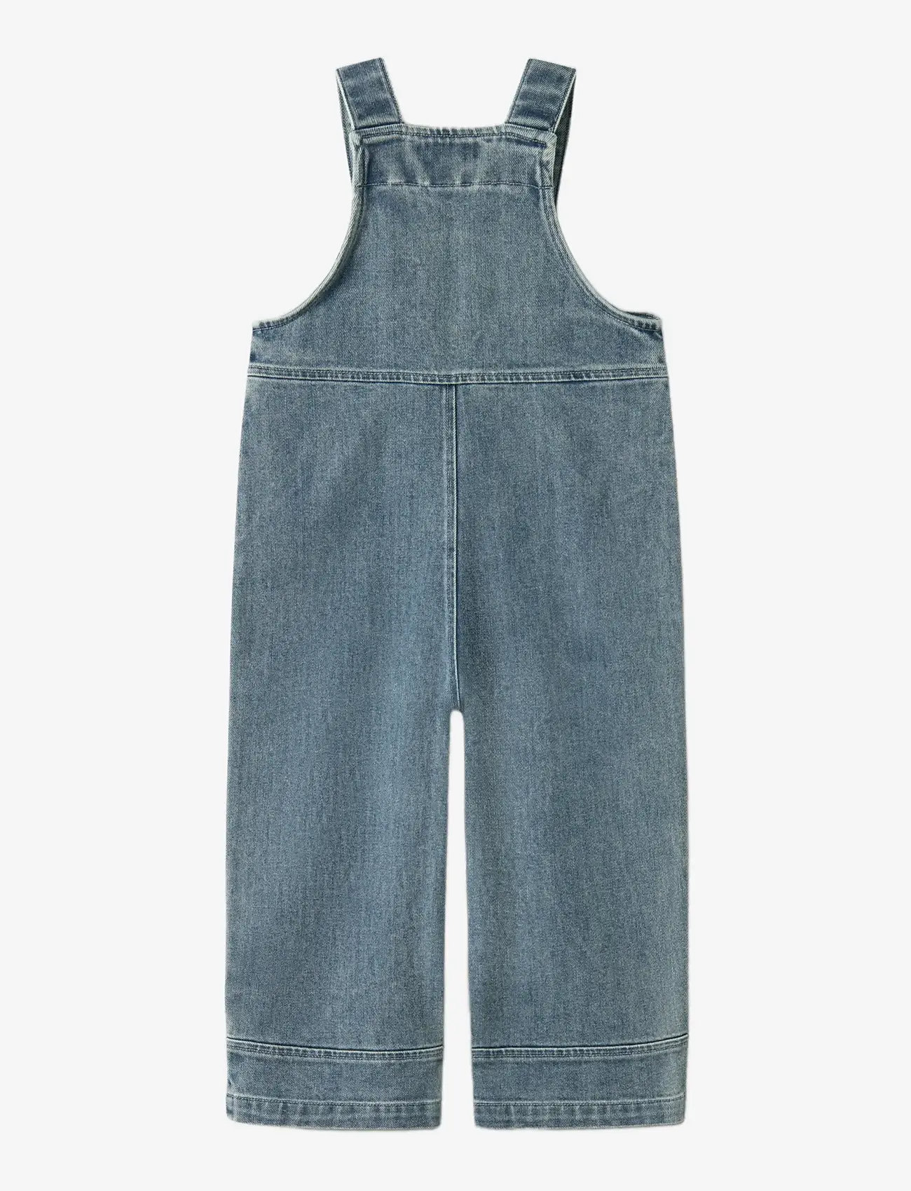 Lil'Atelier - NMFDAMLA LOOSE DNM OVERALL 5566-DX LIL - byxdress - medium blue denim - 2