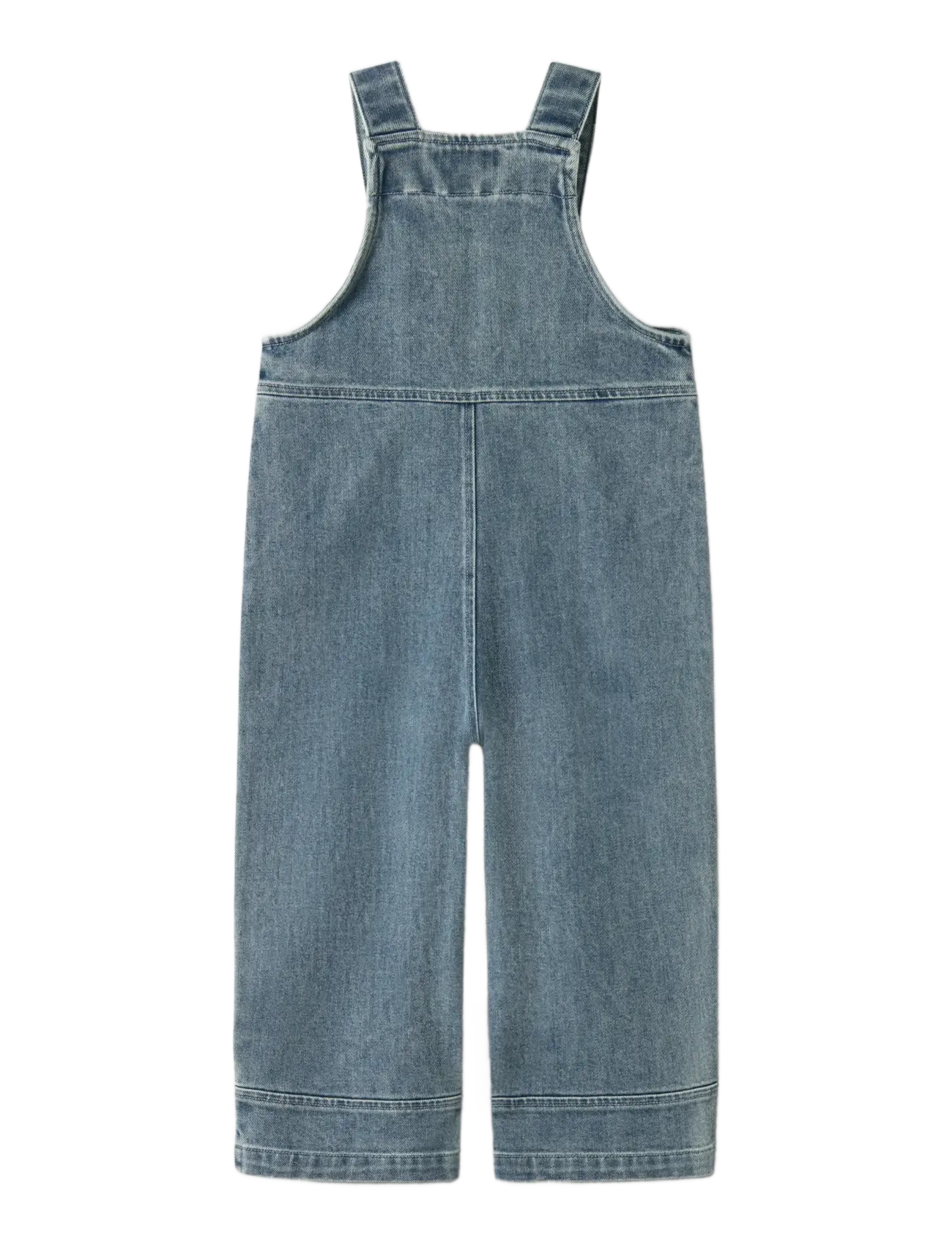 Lil'Atelier - NMFDAMLA LOOSE DNM OVERALL 5566-DX LIL - buksedragter - medium blue denim - 2