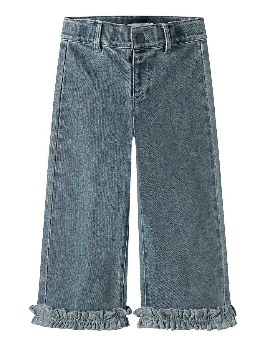 Lil'Atelier - NMFDAMLA WIDE ANCEL JEANS 5566-DX LIL - medium blue denim - 0