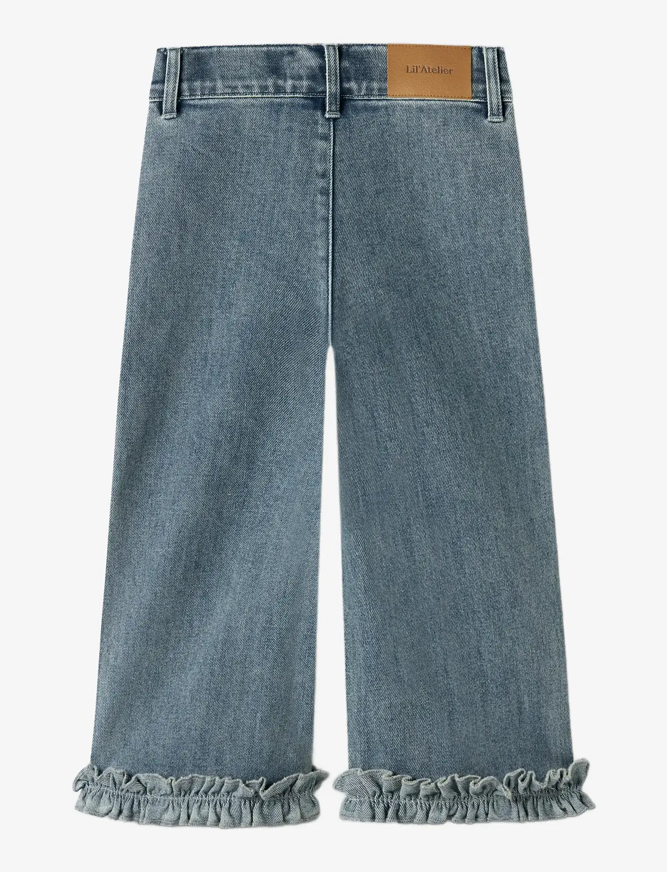 Lil'Atelier - NMFDAMLA WIDE ANCEL JEANS 5566-DX LIL - brede jeans - medium blue denim - 1