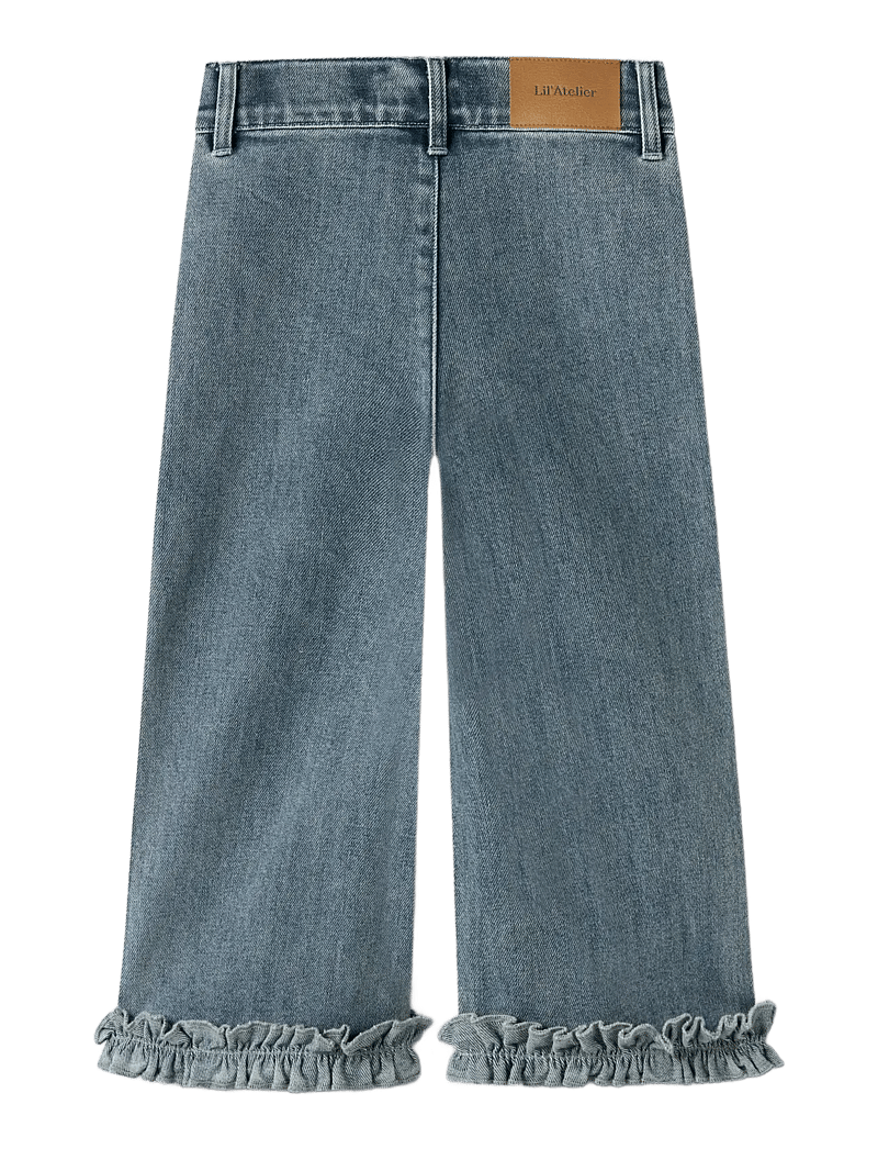 Lil'Atelier - NMFDAMLA WIDE ANCEL JEANS 5566-DX LIL - brede jeans - medium blue denim - 1