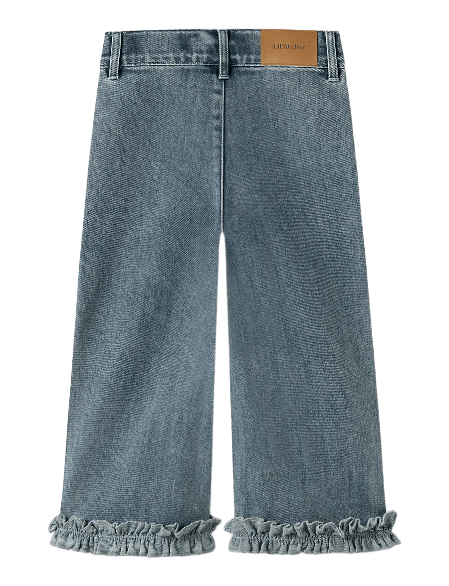 Lil'Atelier - NMFDAMLA WIDE ANCEL JEANS 5566-DX LIL - medium blue denim - 1