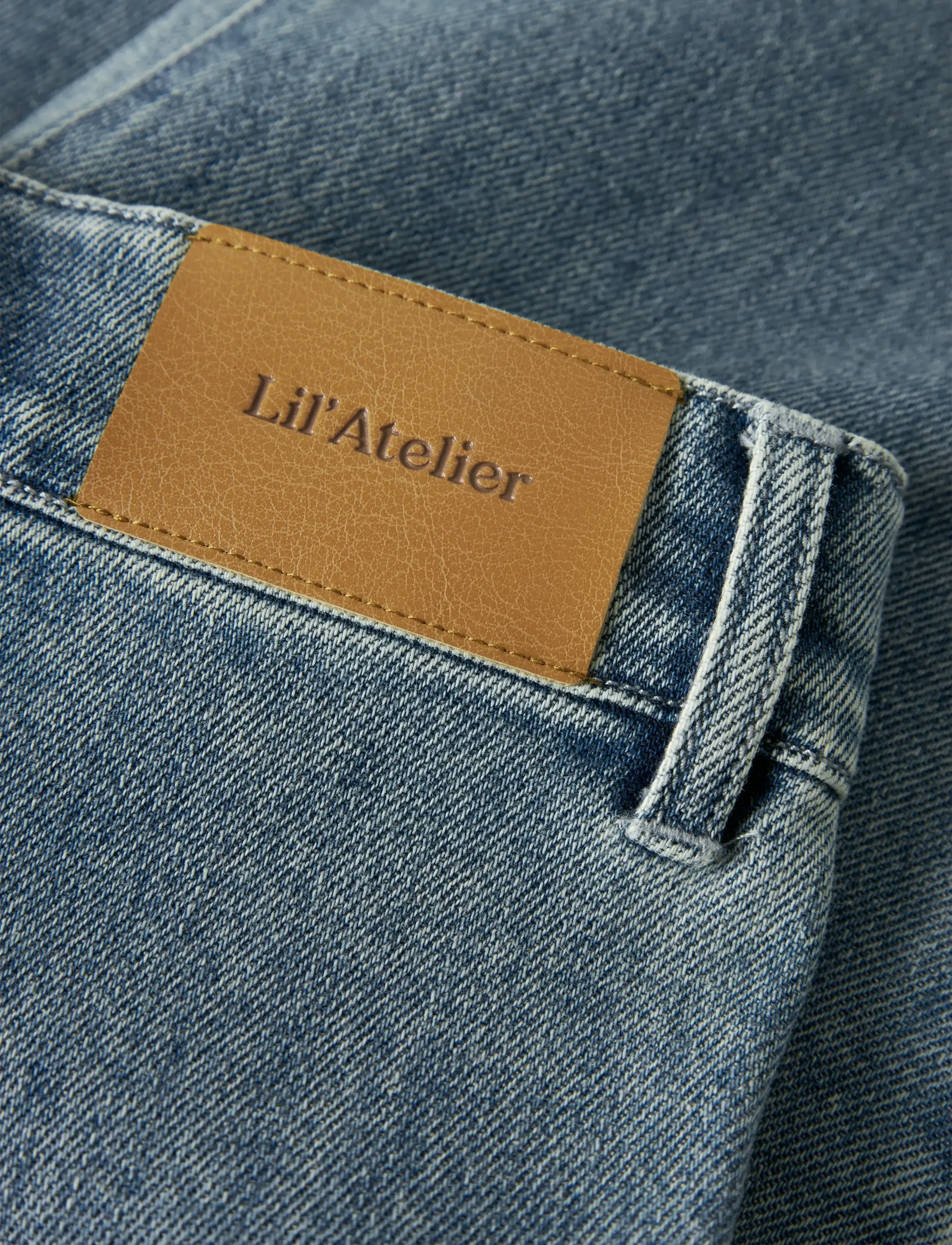 Lil'Atelier - NMFDAMLA WIDE ANCEL JEANS 5566-DX LIL - medium blue denim - 2
