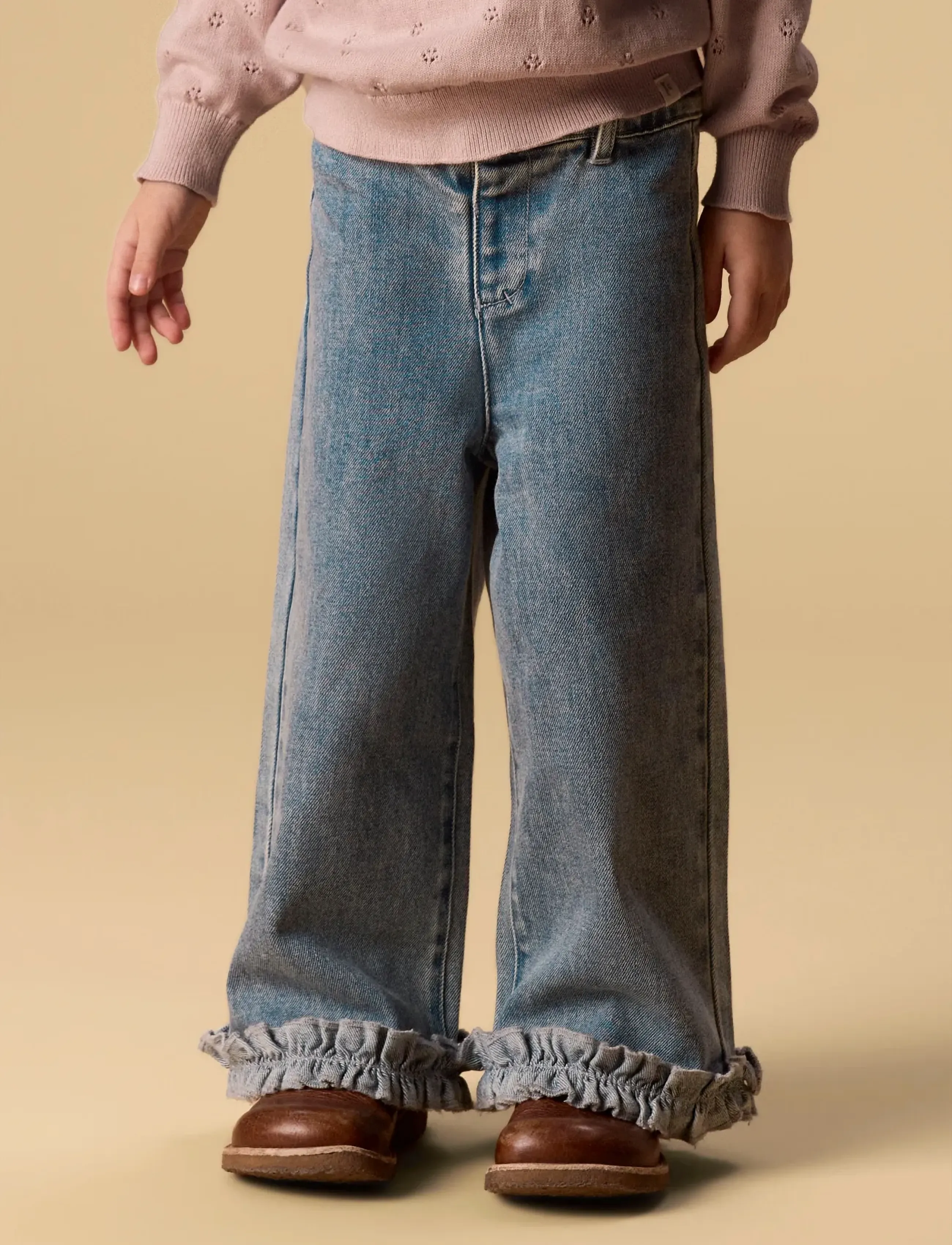 Lil'Atelier - NMFDAMLA WIDE ANCEL JEANS 5566-DX LIL - medium blue denim - 4