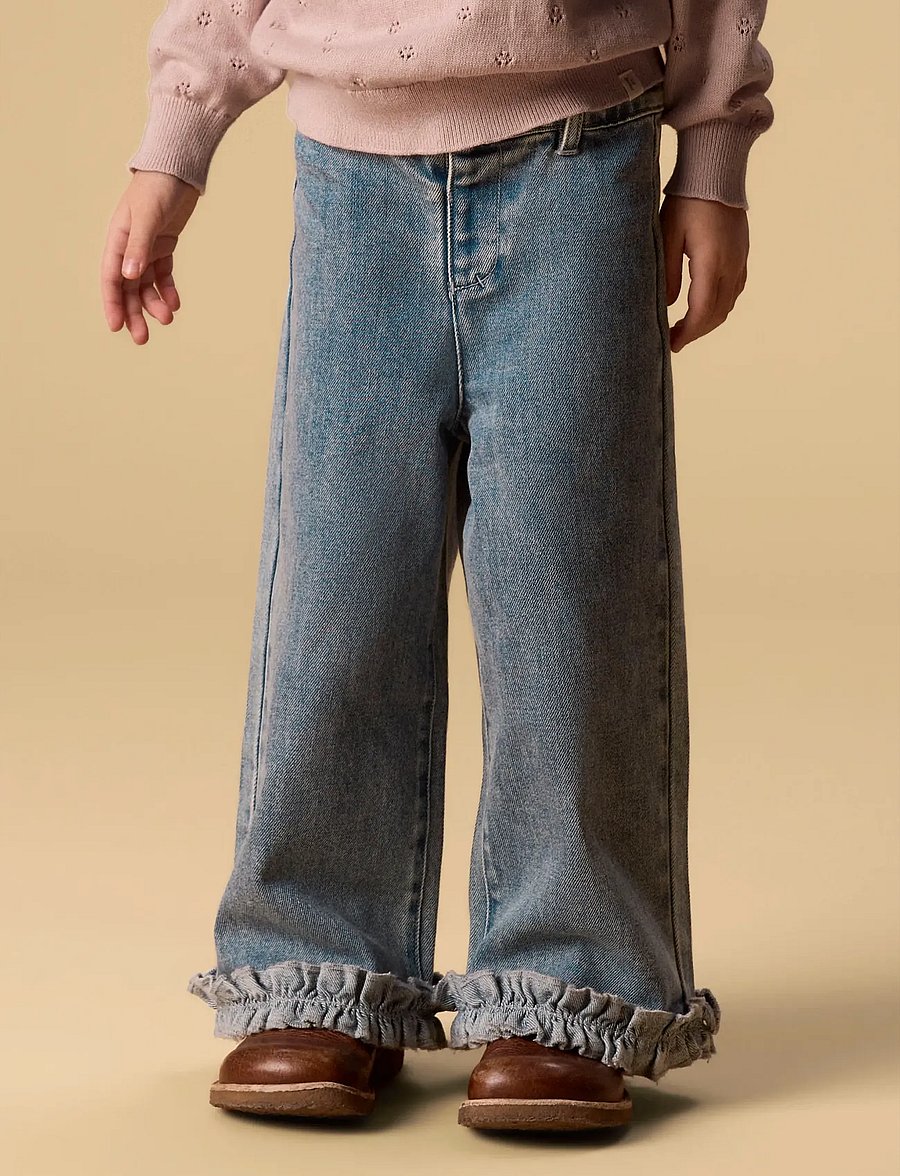 Lil'Atelier - NMFDAMLA WIDE ANCEL JEANS 5566-DX LIL - medium blue denim - 4