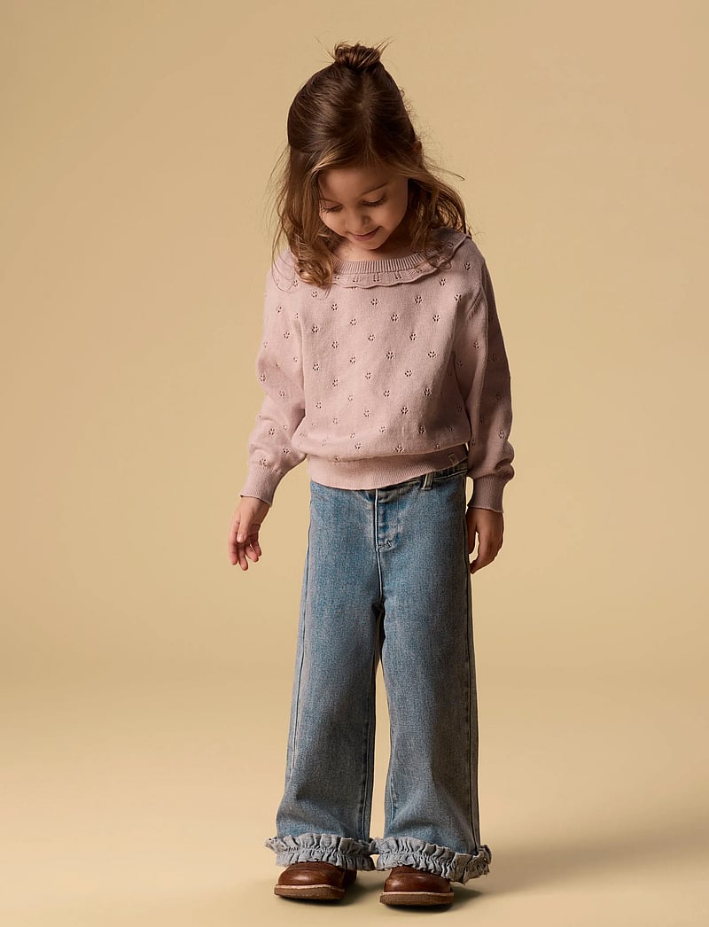 Lil'Atelier - NMFDAMLA WIDE ANCEL JEANS 5566-DX LIL - brede jeans - medium blue denim - 5