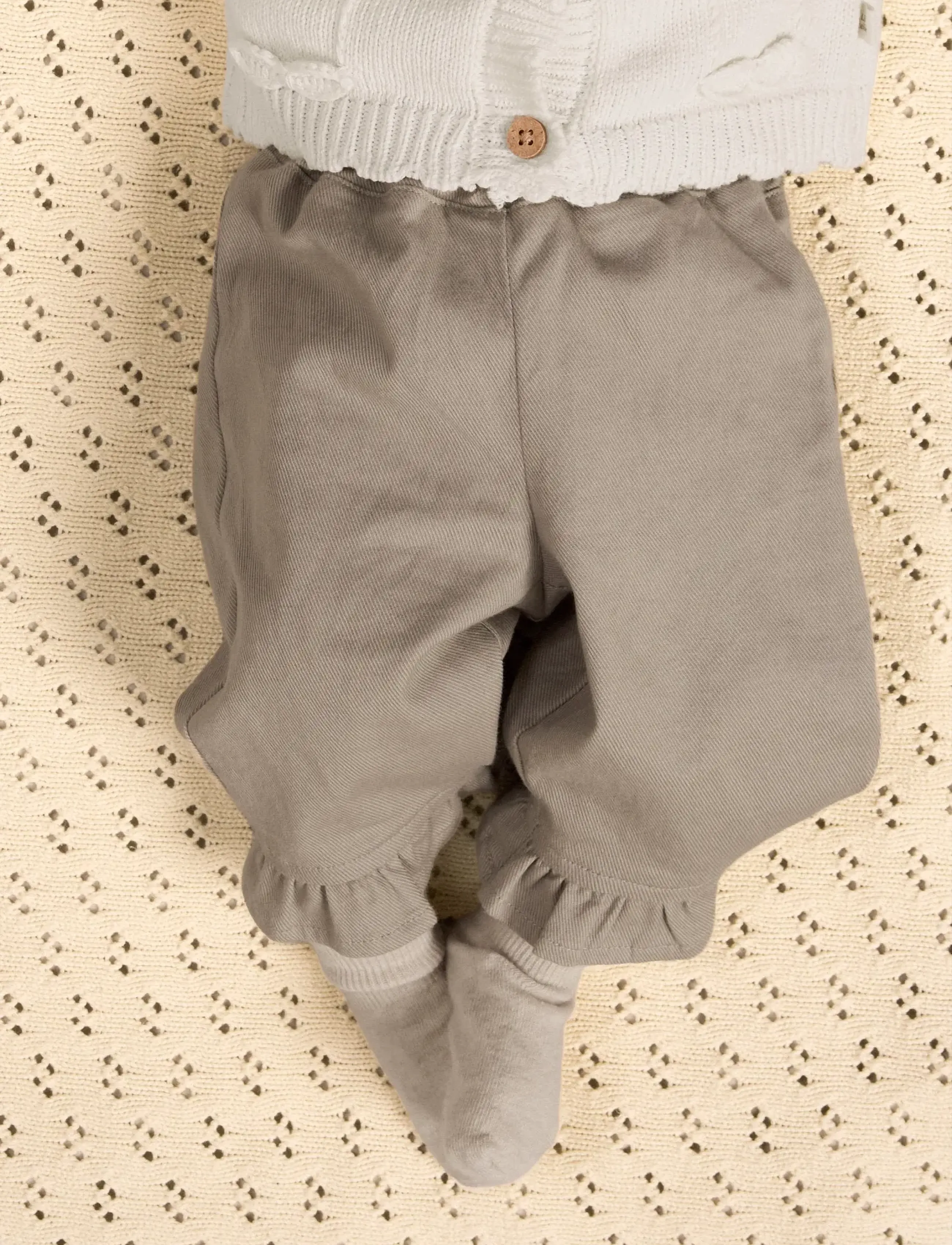 Lil'Atelier - NBFDOREEN WIDE TWI PANT 9977-DH LIL - oxford tan - 3