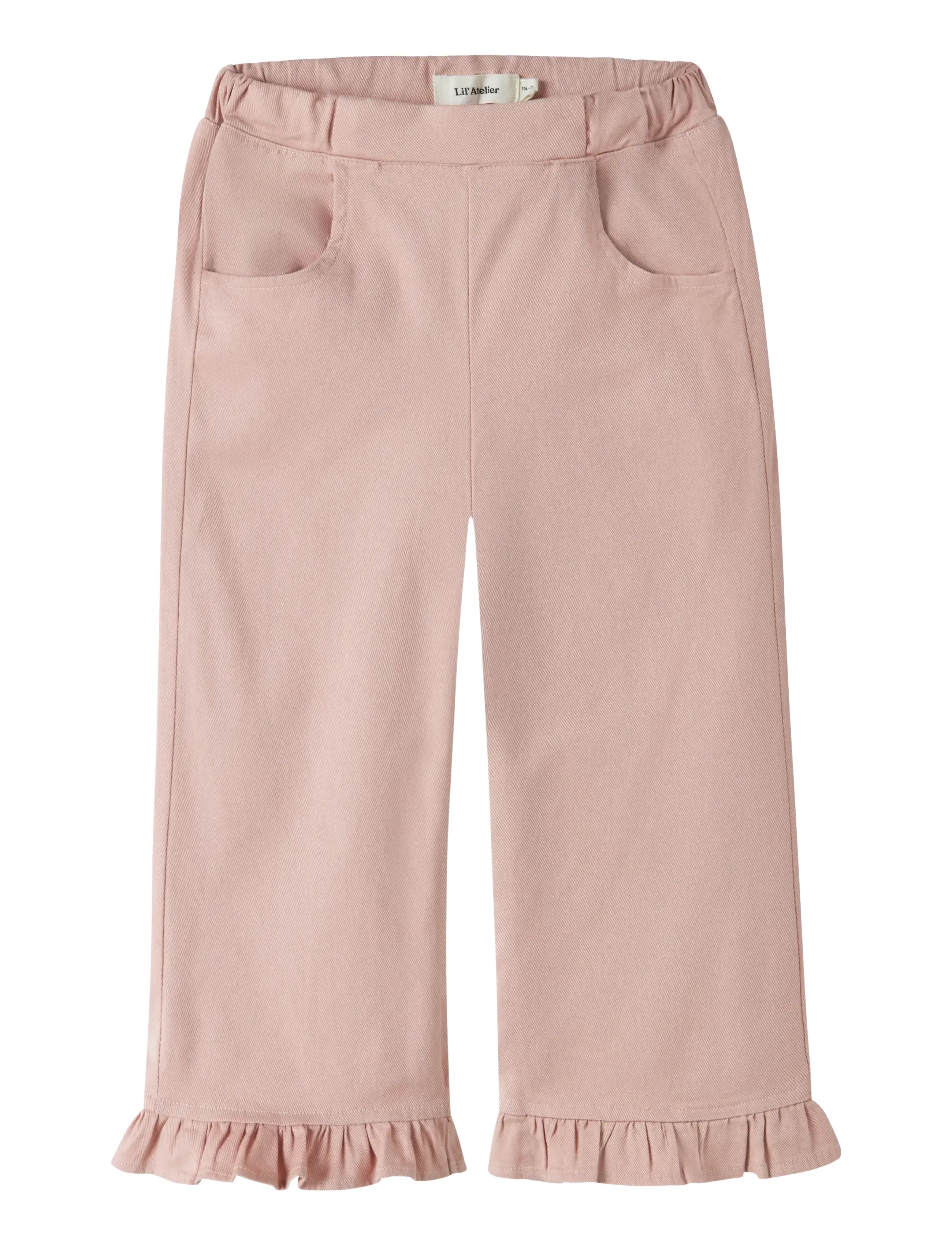 Lil'Atelier NMFDOREEN WIDE TWI PANT 9977-DH LIL - Bukser - MISTY ROSE / pink/rose