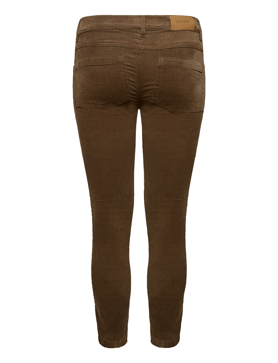 Lil'Atelier - NMMRYANSOMBA CORD PANT 7766-SO LIL - teak - 1