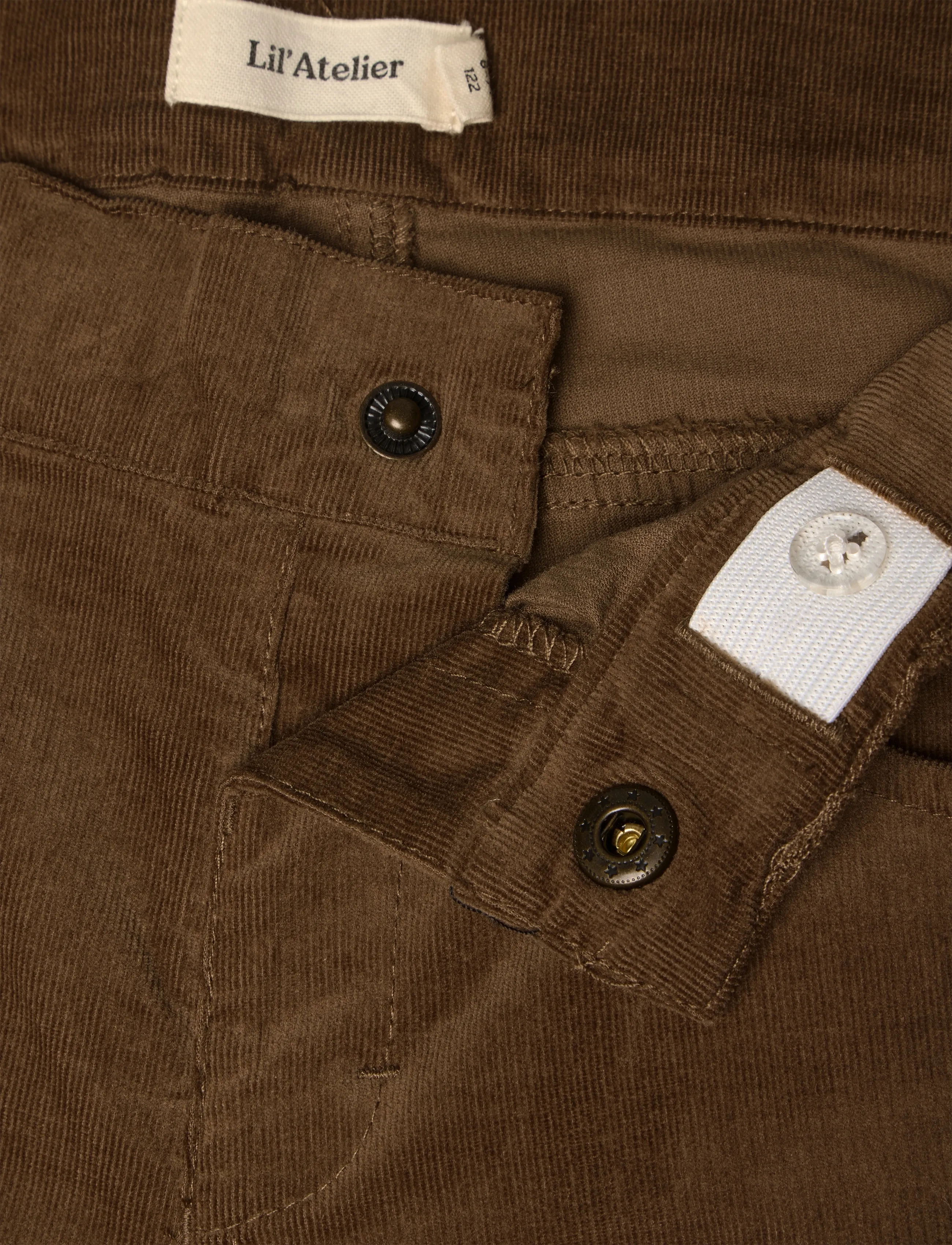 Lil'Atelier - NMMRYANSOMBA CORD PANT 7766-SO LIL - teak - 3