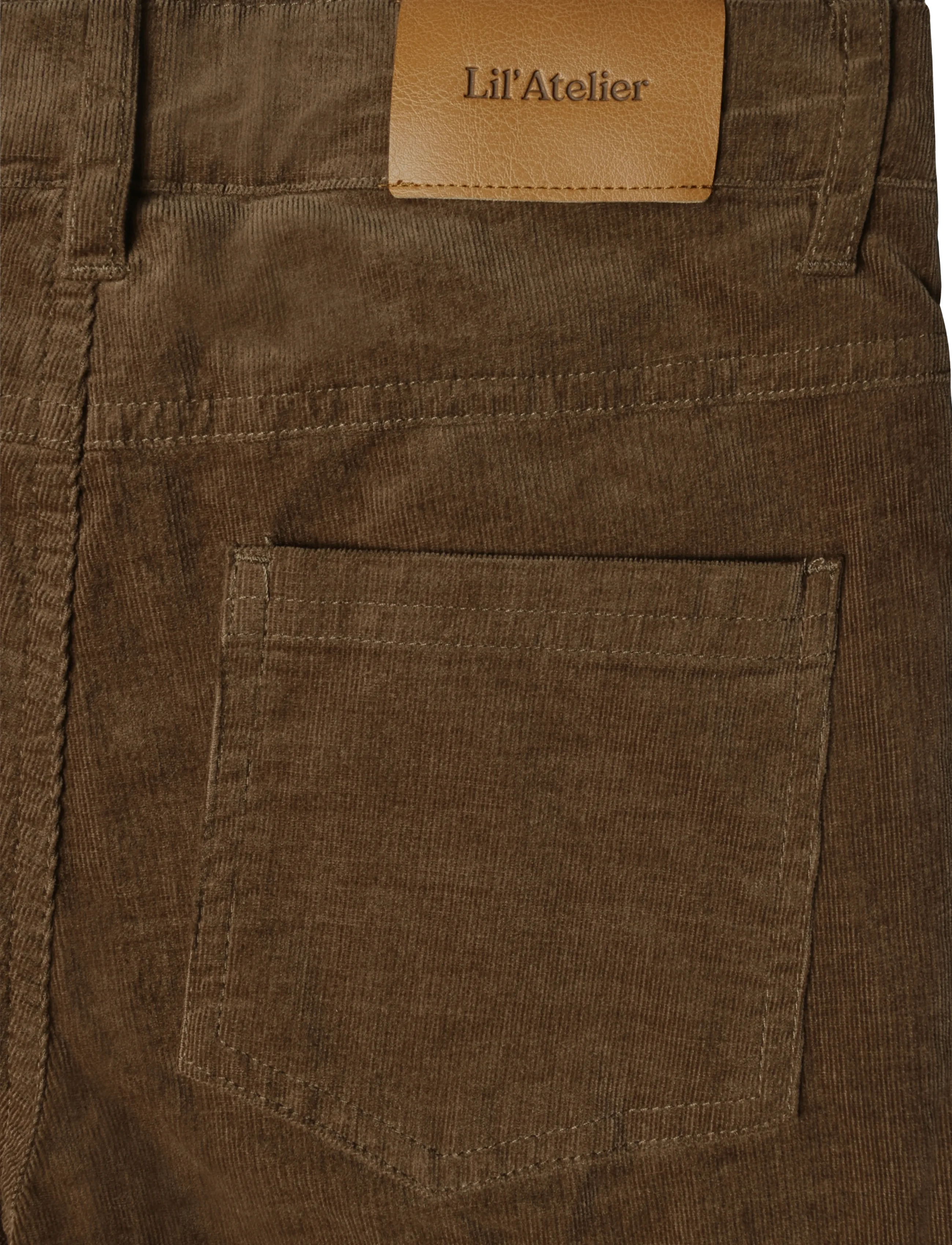 Lil'Atelier - NMMRYANSOMBA CORD PANT 7766-SO LIL - teak - 4