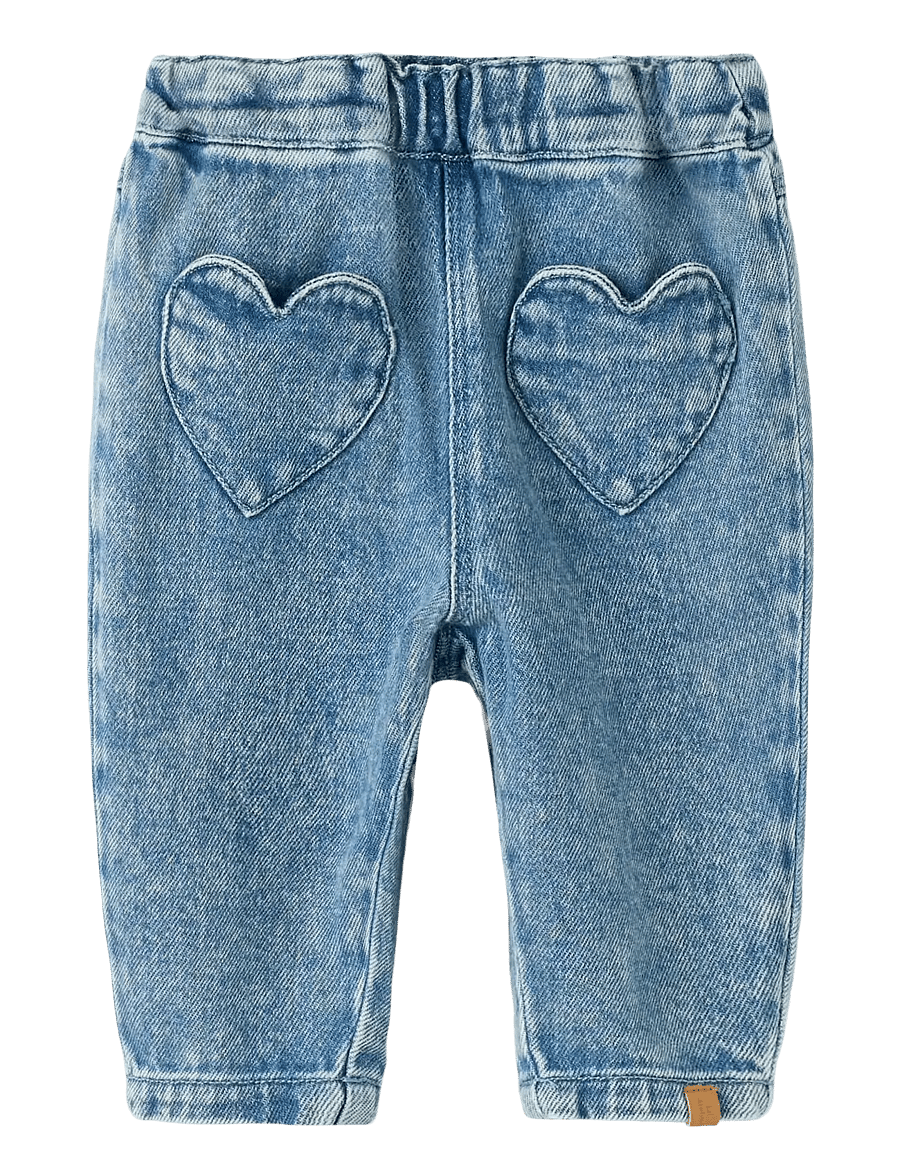 Lil'Atelier - NBFLULIA BAGGY DNM JEANS 4017-CJ S LIL - medium blue denim - 0
