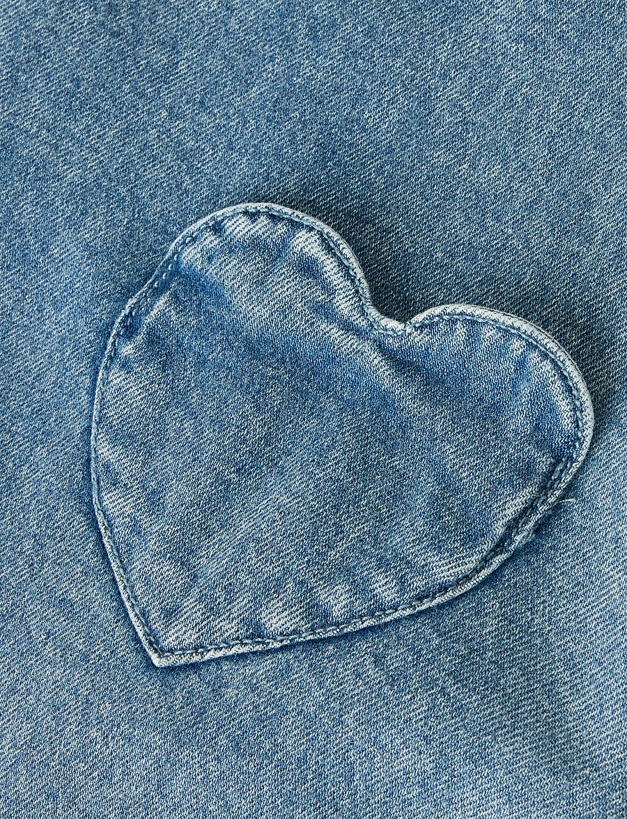 Lil'Atelier - NMFLULIA DNM SPENCER 4017-CJ LIL - medium blue denim - 0