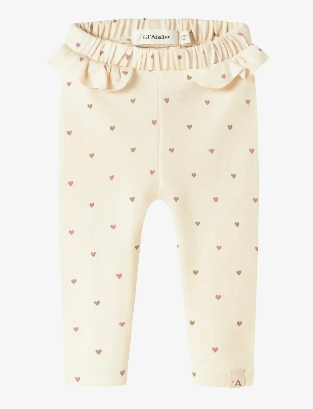 Lil'Atelier - NBFLALO TAI SLIM LEGGING LIL - leginsy - turtledove - 0