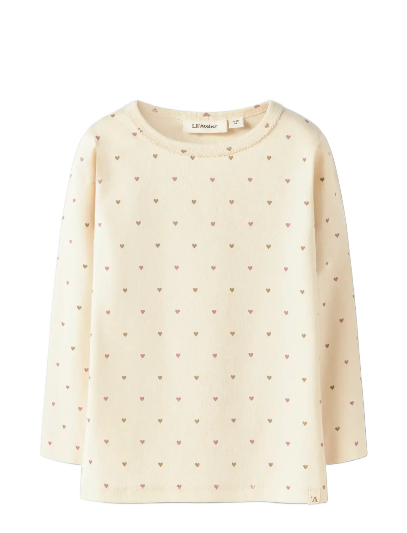 NMFLALO TIG LS SLIM TOP LIL - TURTLEDOVE