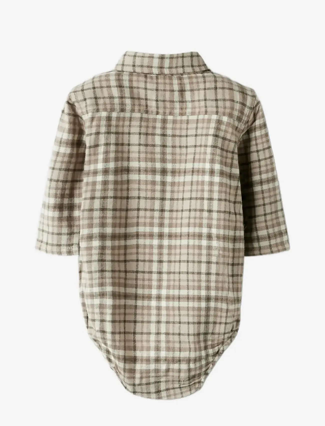 Lil'Atelier - NBMREBEL LS BODY SHIRT LIL - långärmade bodies - sepia tint - 1