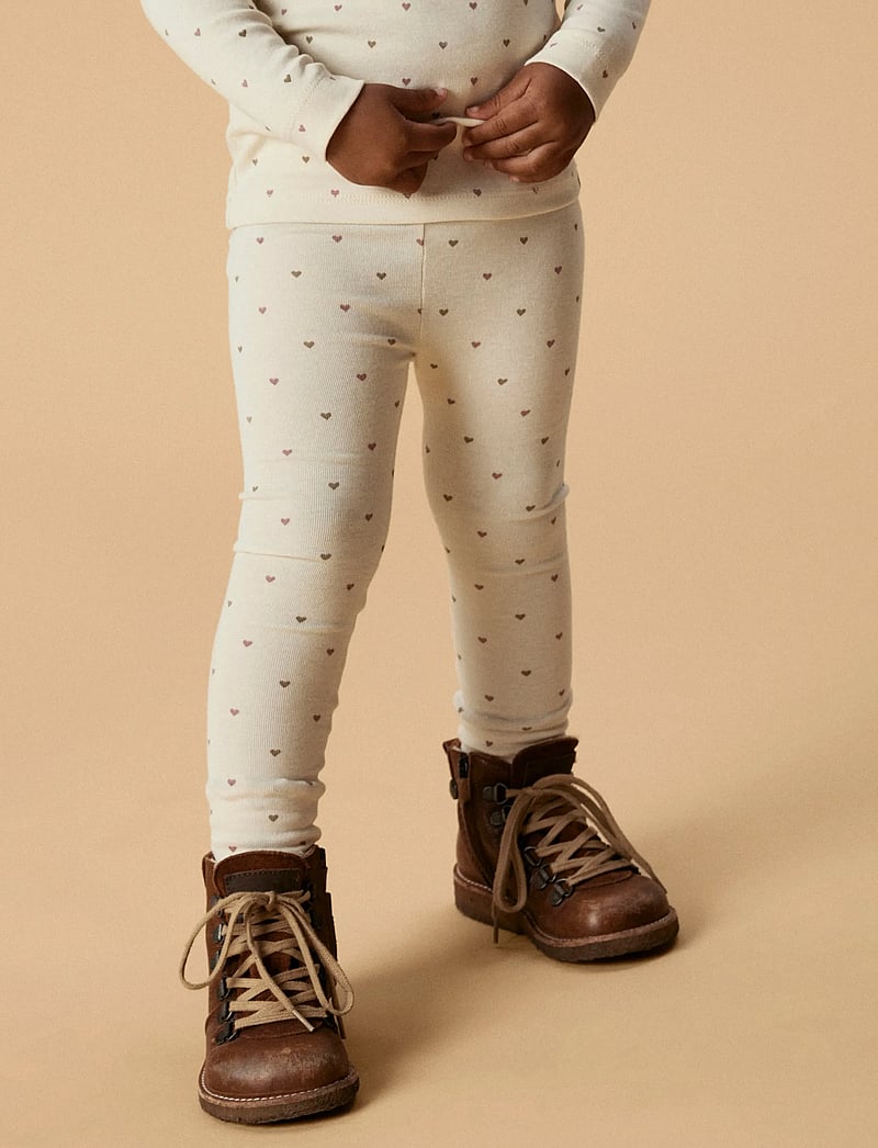 Lil'Atelier - NMFLALO TAI SLIM LEGGING LIL - leggings - turtledove - 0