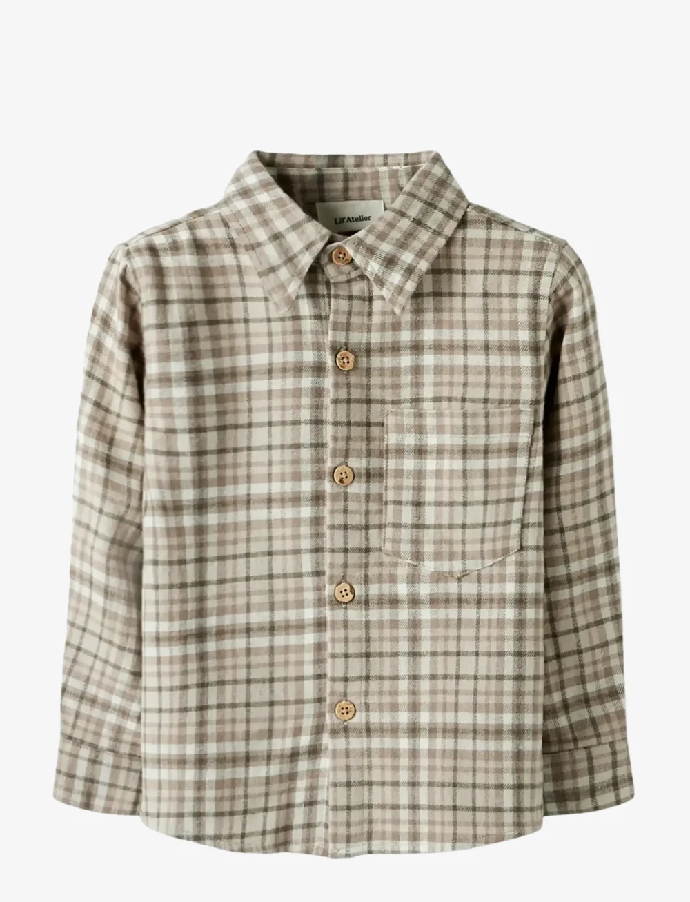 Lil'Atelier - NMMREBEL LS SHIRT LIL - långärmade skjortor - sepia tint - 0