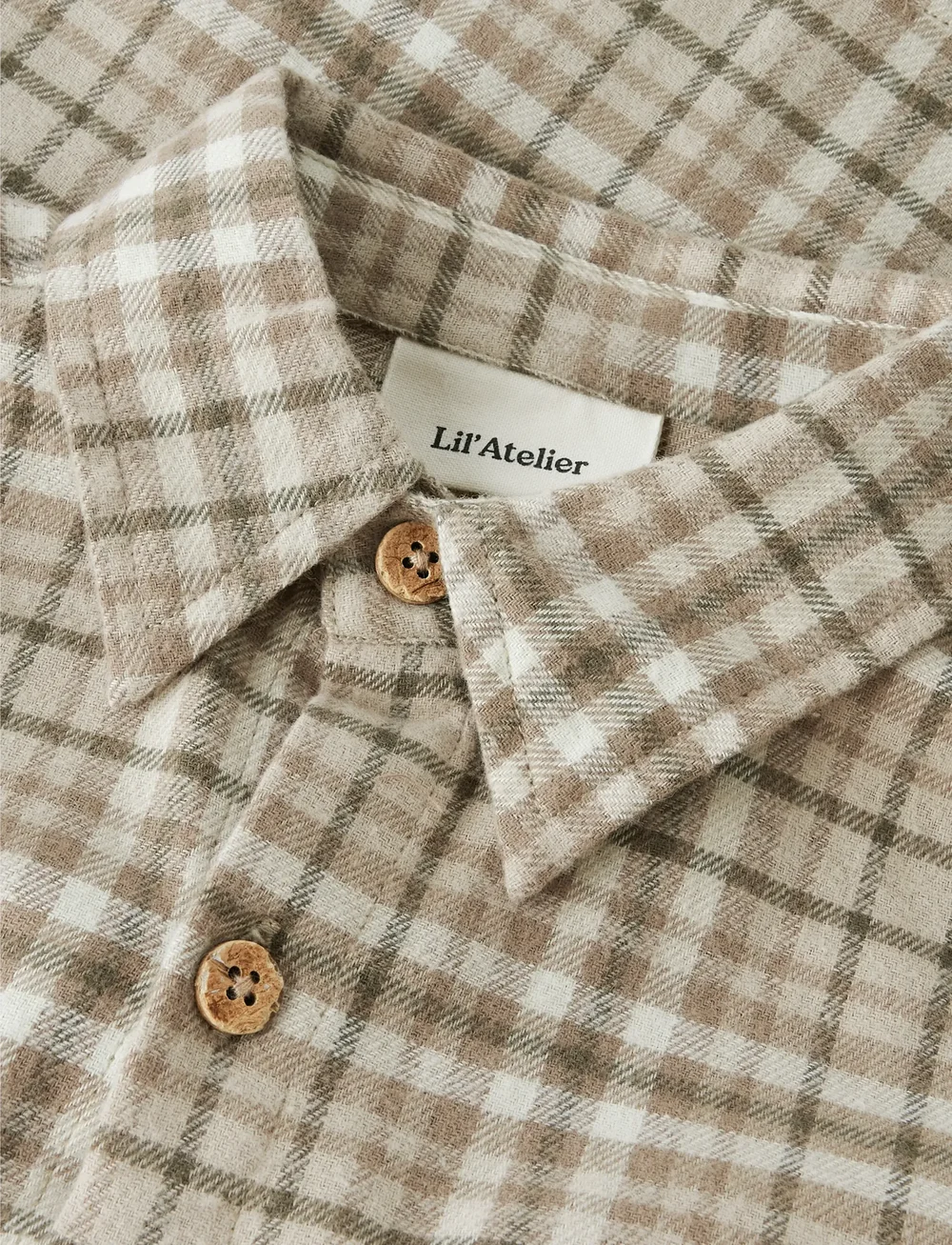 Lil'Atelier - NMMREBEL LS SHIRT LIL - långärmade skjortor - sepia tint - 2