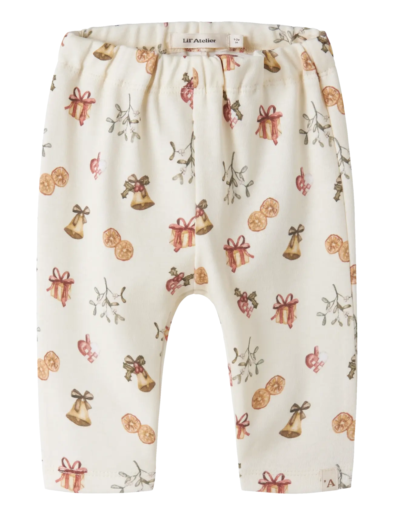 Lil'Atelier NBNLAYO GAN PANT LIL - Shop by size - TURTLEDOVE / cream